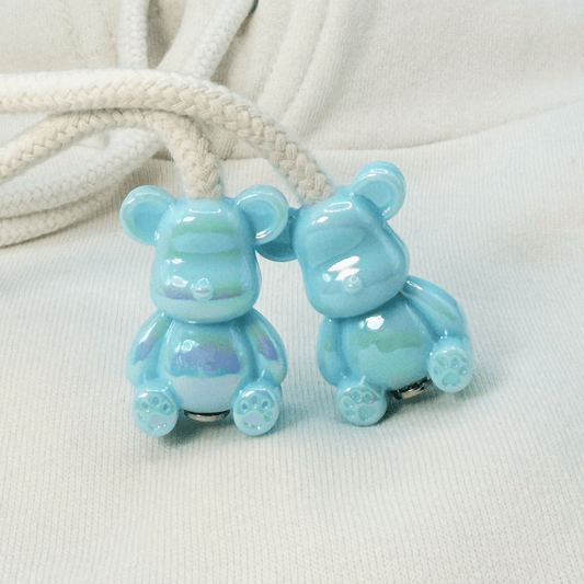 Hoodie Charms – Bubble Bear - Perles de Hoodie - Hoodie Charms - UV BLUE