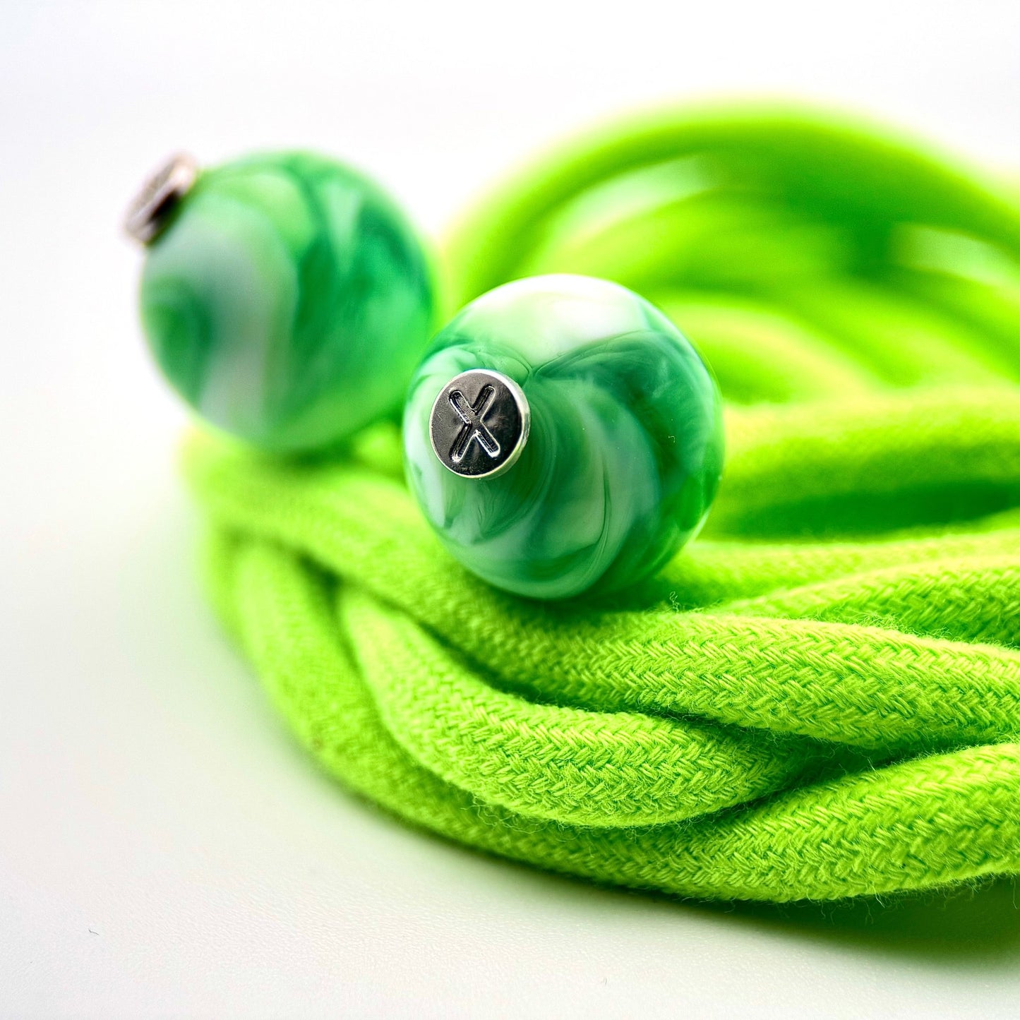 HOODIE CHARMS – Série Neon Core – Perle pour Cordon de Hoodie - Hoodie Charms - ORANGE