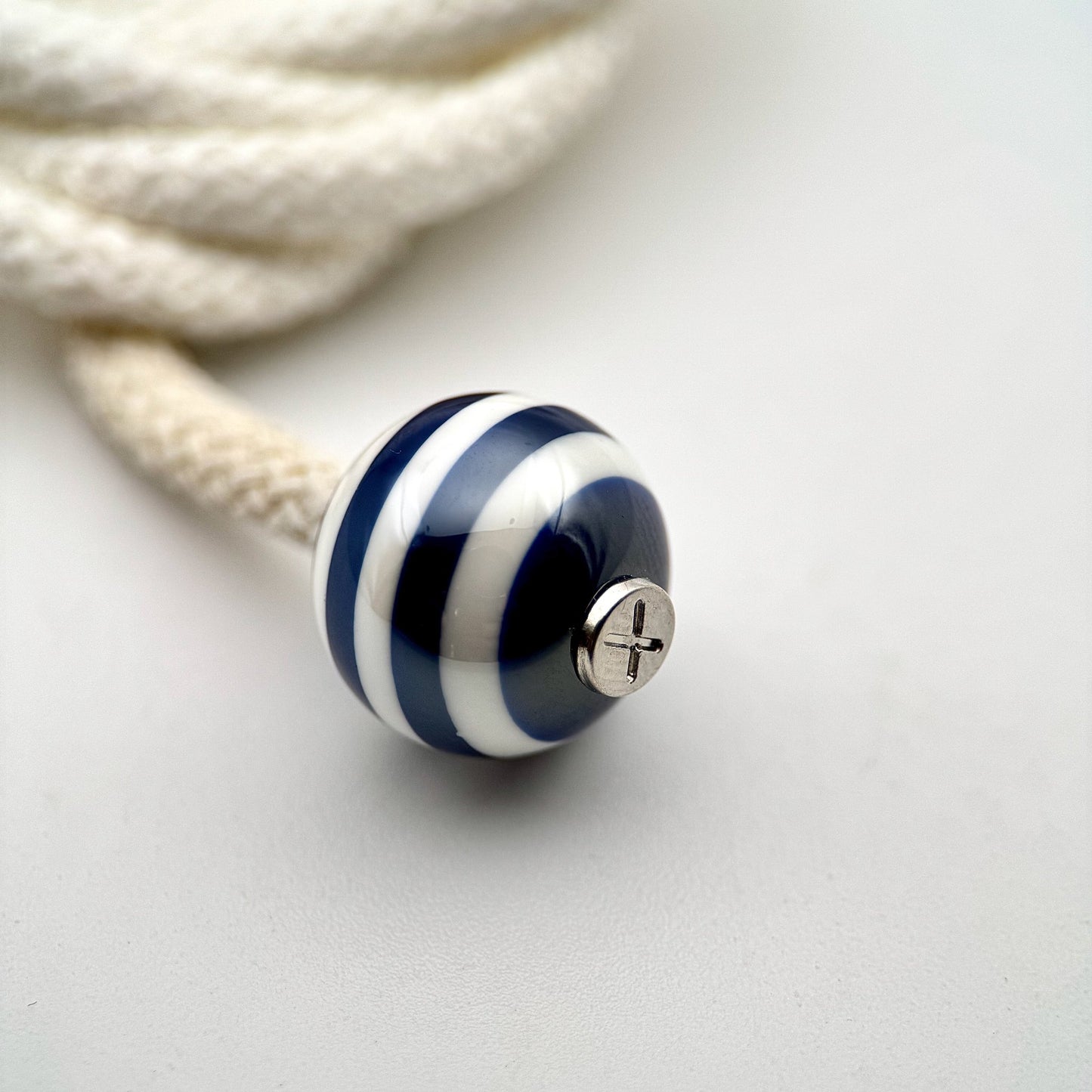HOODIE CHARMS – Série STRIPES – Perle pour Cordon de Hoodie - Hoodie Charms - Marine