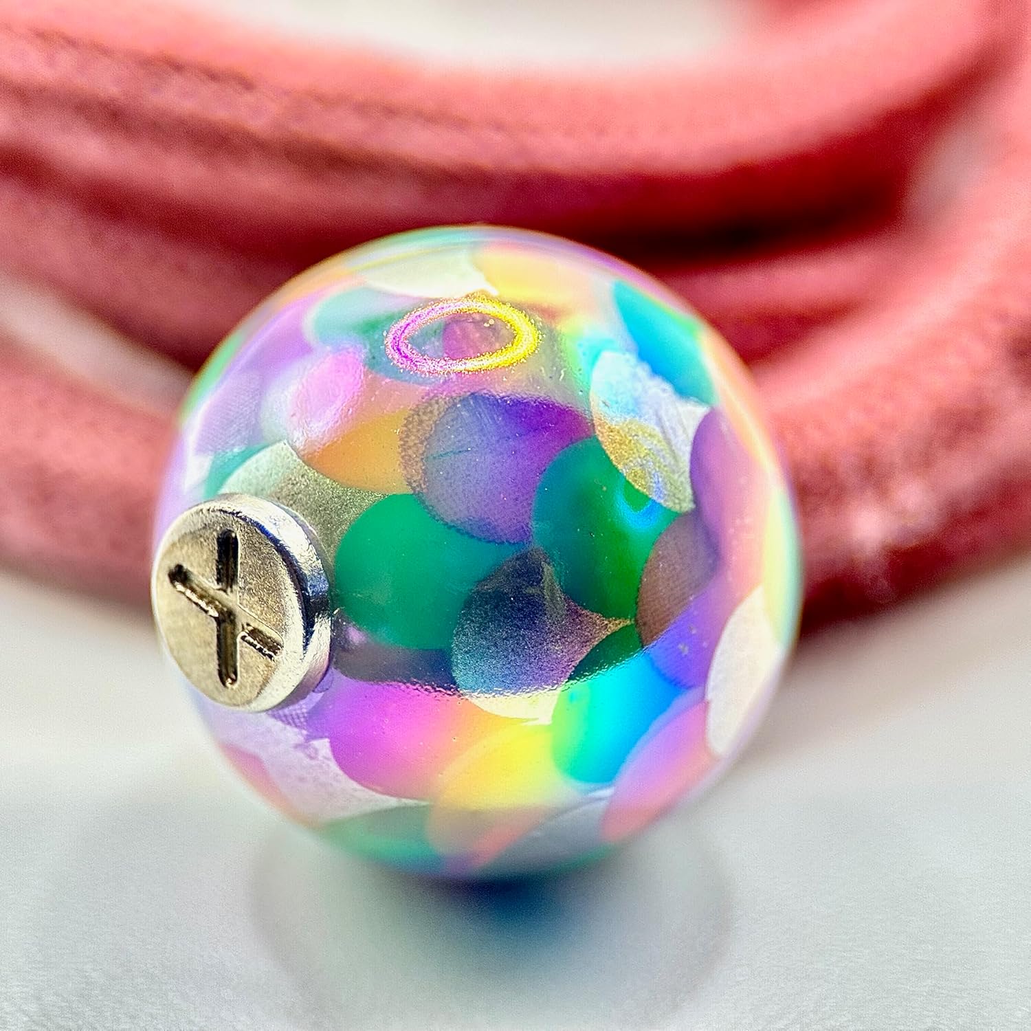 HOODIE CHARMS – Série Arlequin – Perles de Personnalisation pour Cordon de Sweat à Capuche – Design Futuriste et Minimal – Accessoire Unisexe pour Hoodie, Streetwear et Mode Urbaine