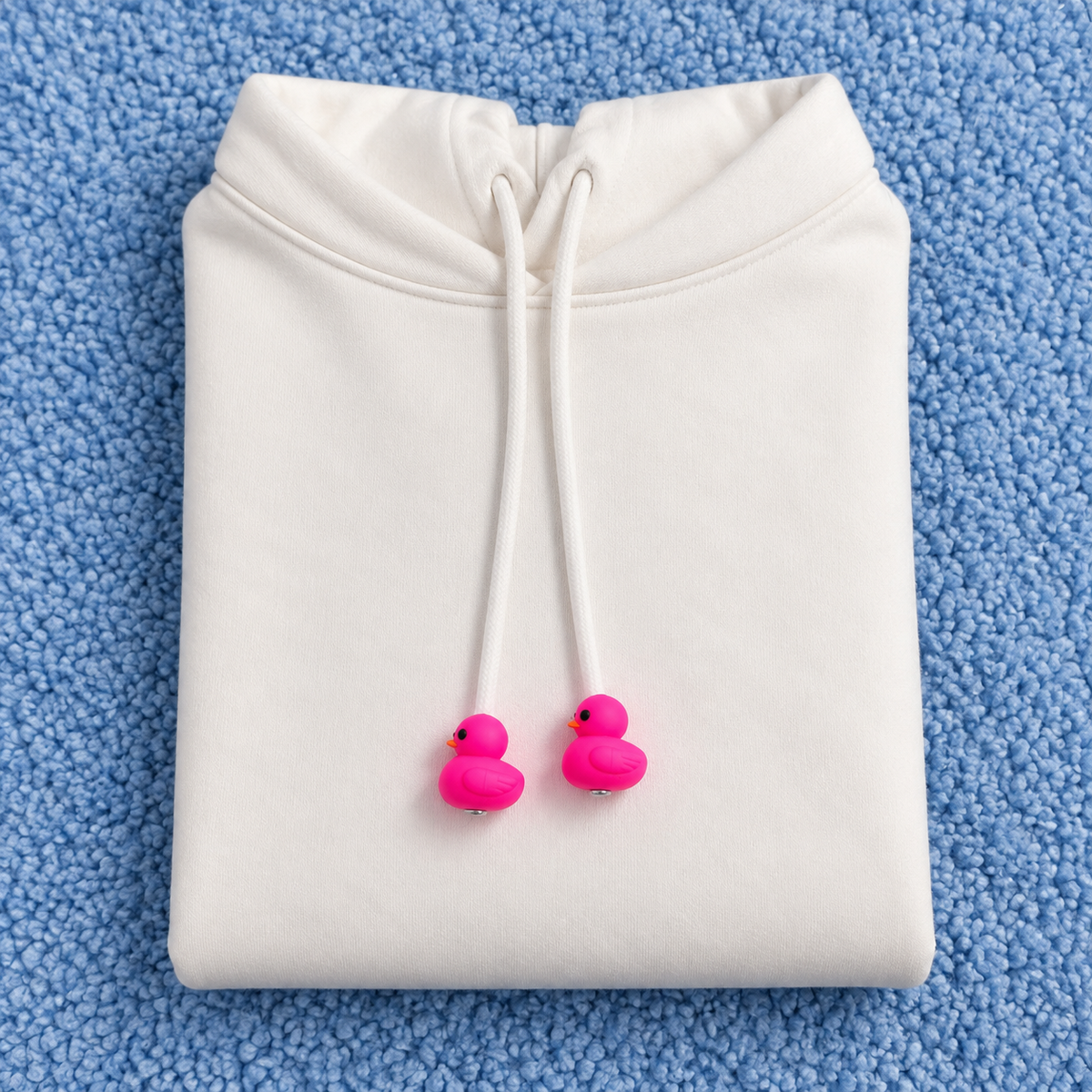 Hoodie Charms - Silicone Duck - Hoodie Beads