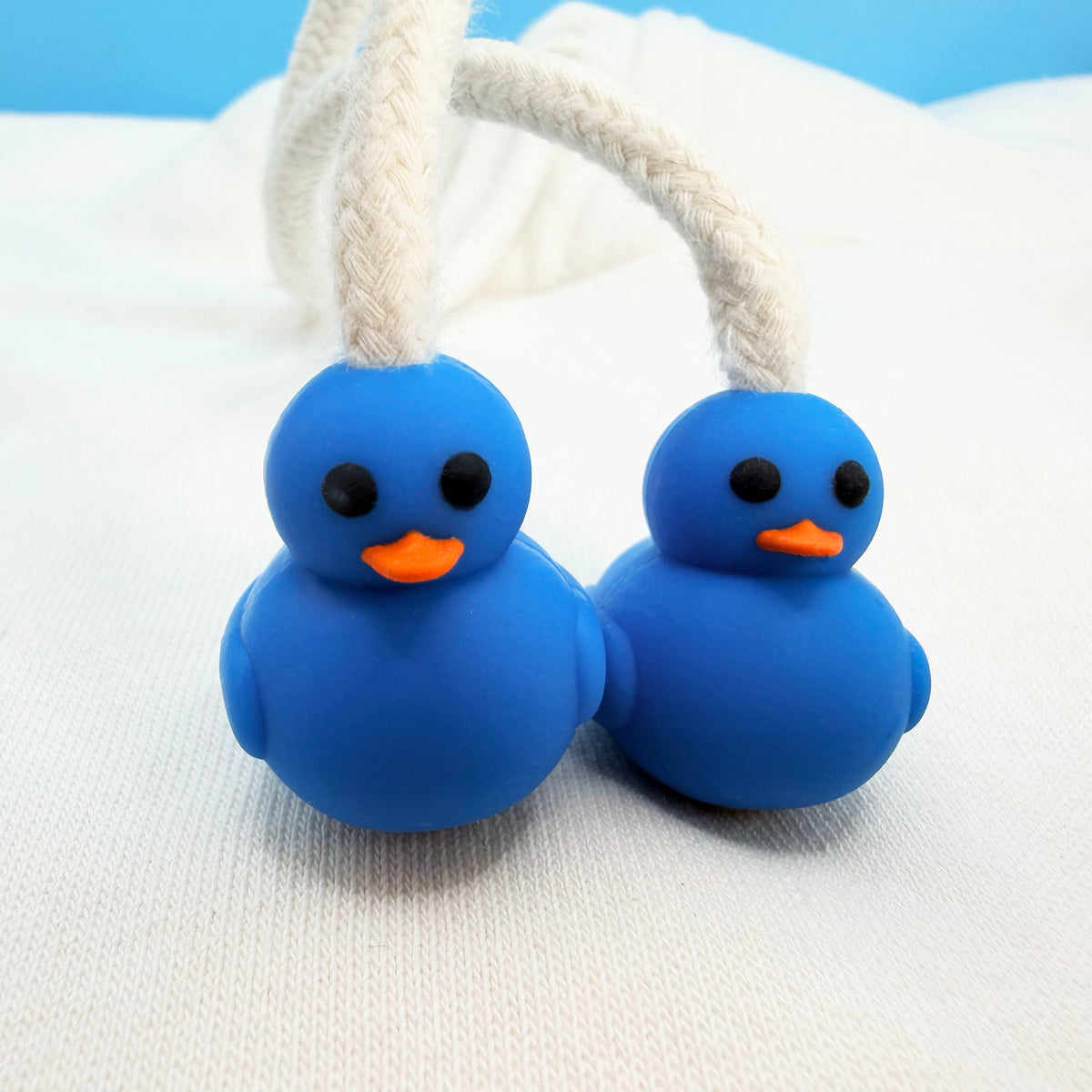Hoodie Charms - Silicone Duck - Hoodie Beads