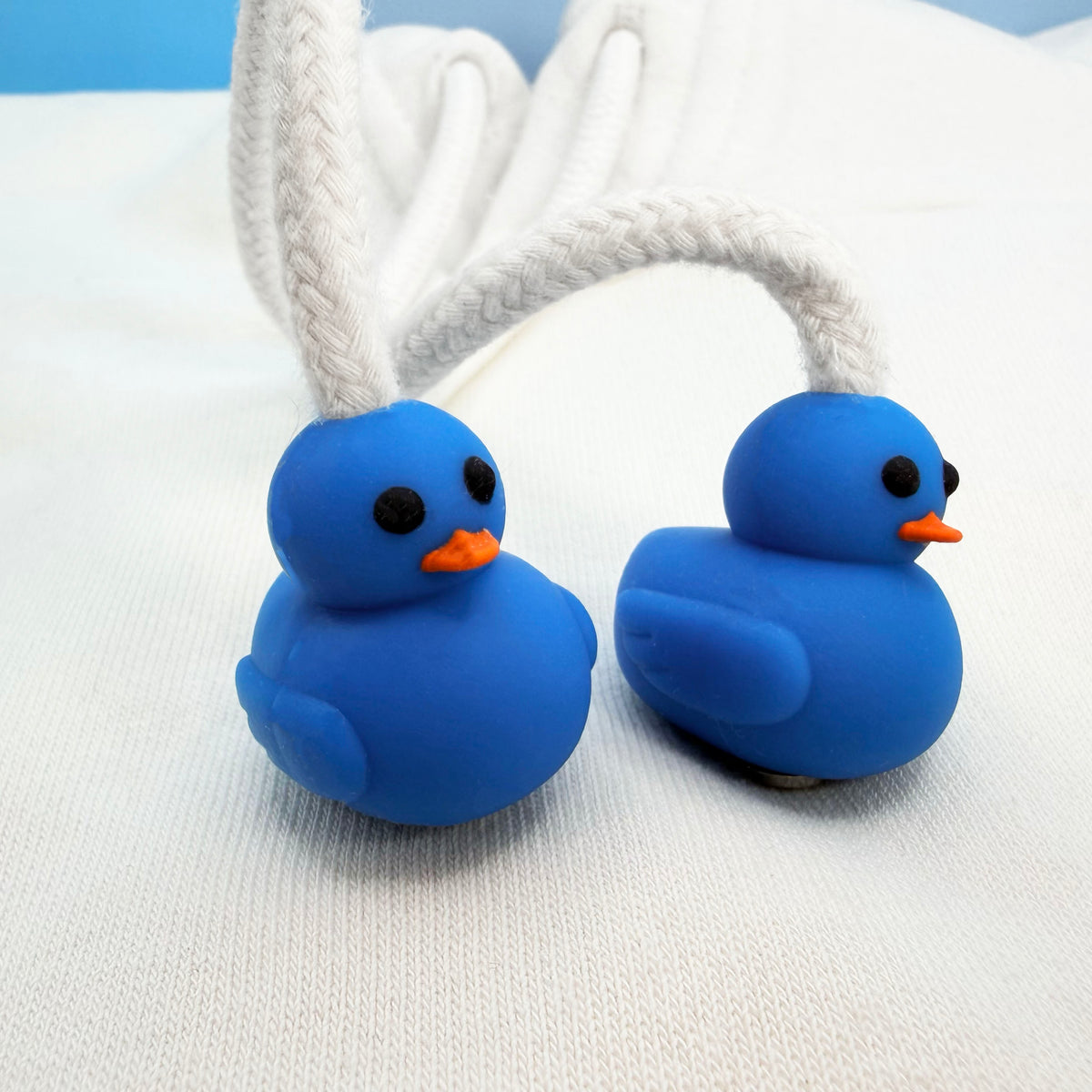 Hoodie Charms - Silicone Duck - Hoodie Beads