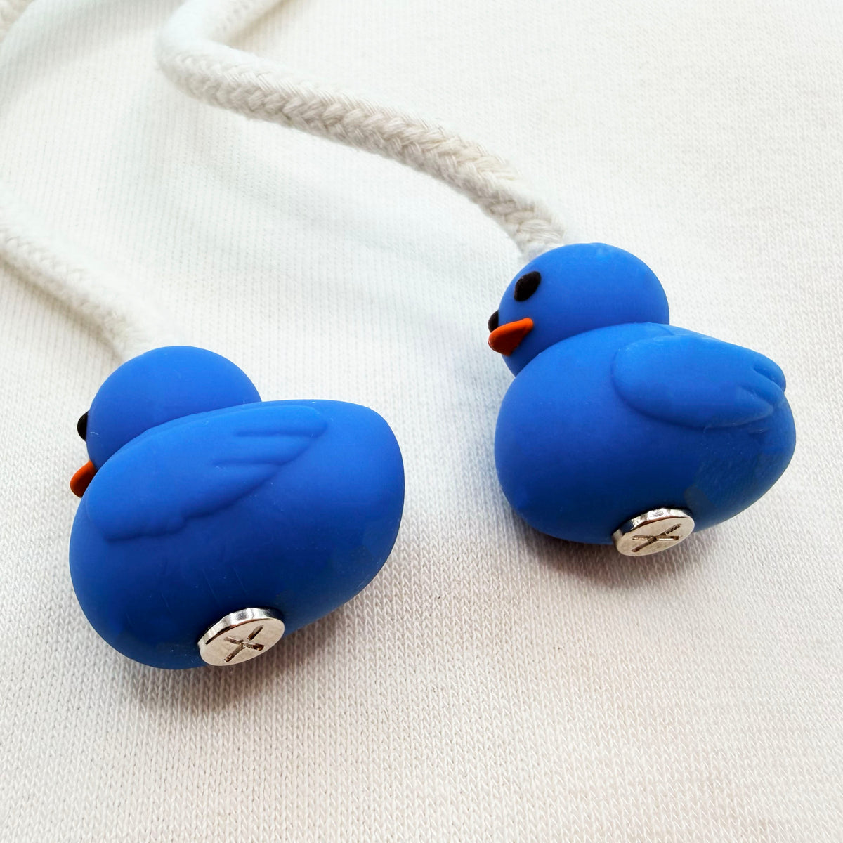 Hoodie Charms - Silicone Duck - Hoodie Beads
