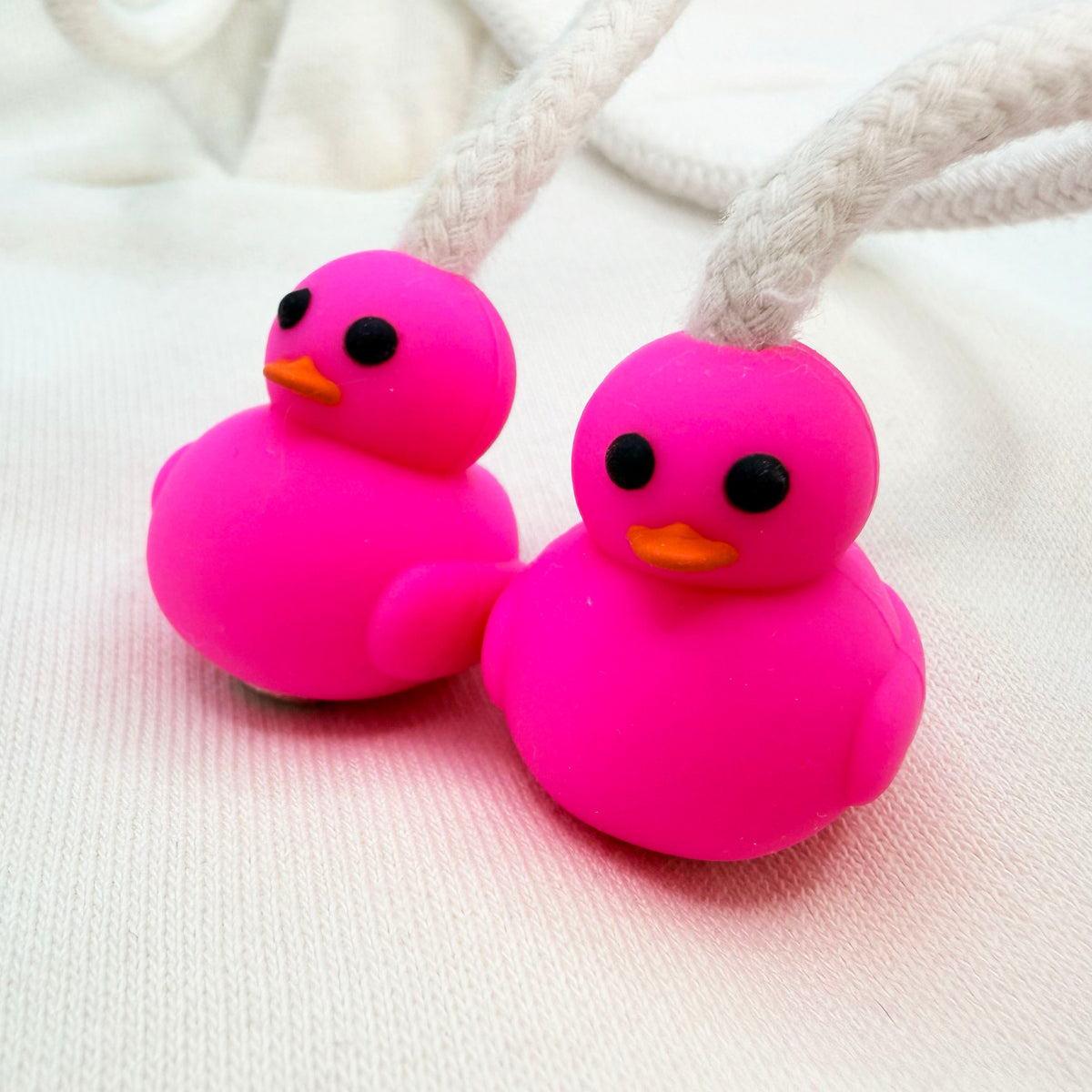 Hoodie Charms - Silicone Duck - Hoodie Beads