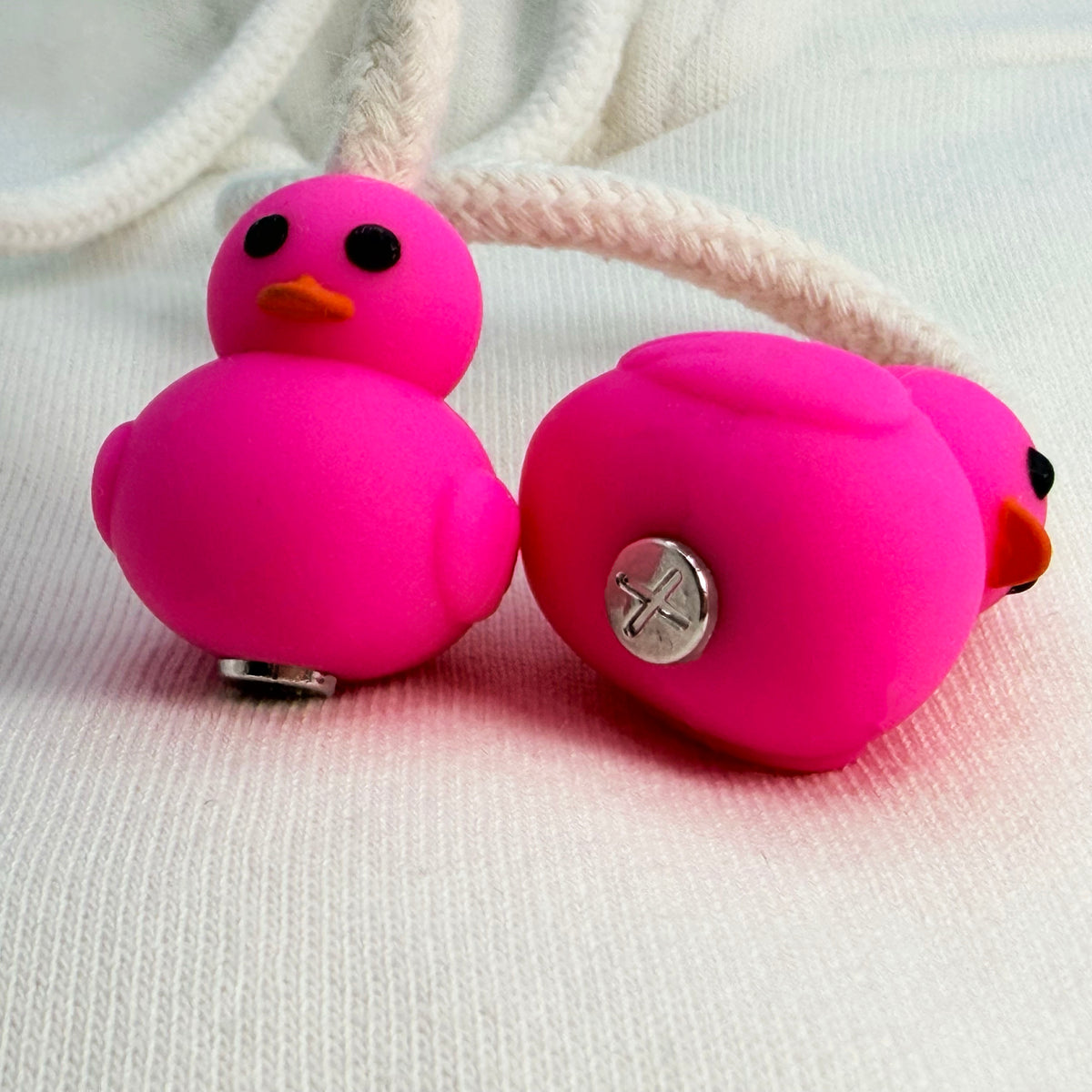 Hoodie Charms - Silicone Duck - Hoodie Beads