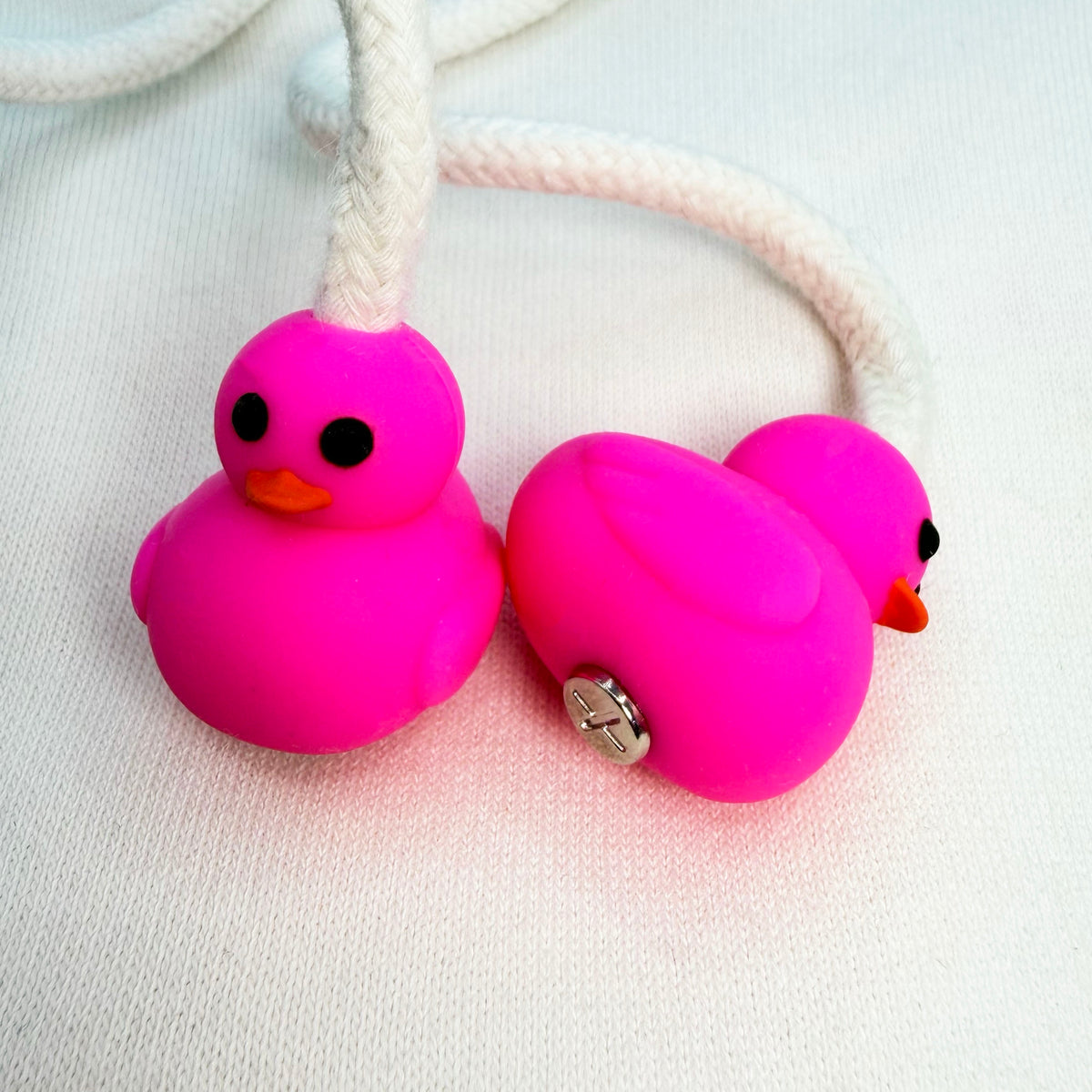 Hoodie Charms - Silicone Duck - Hoodie Beads