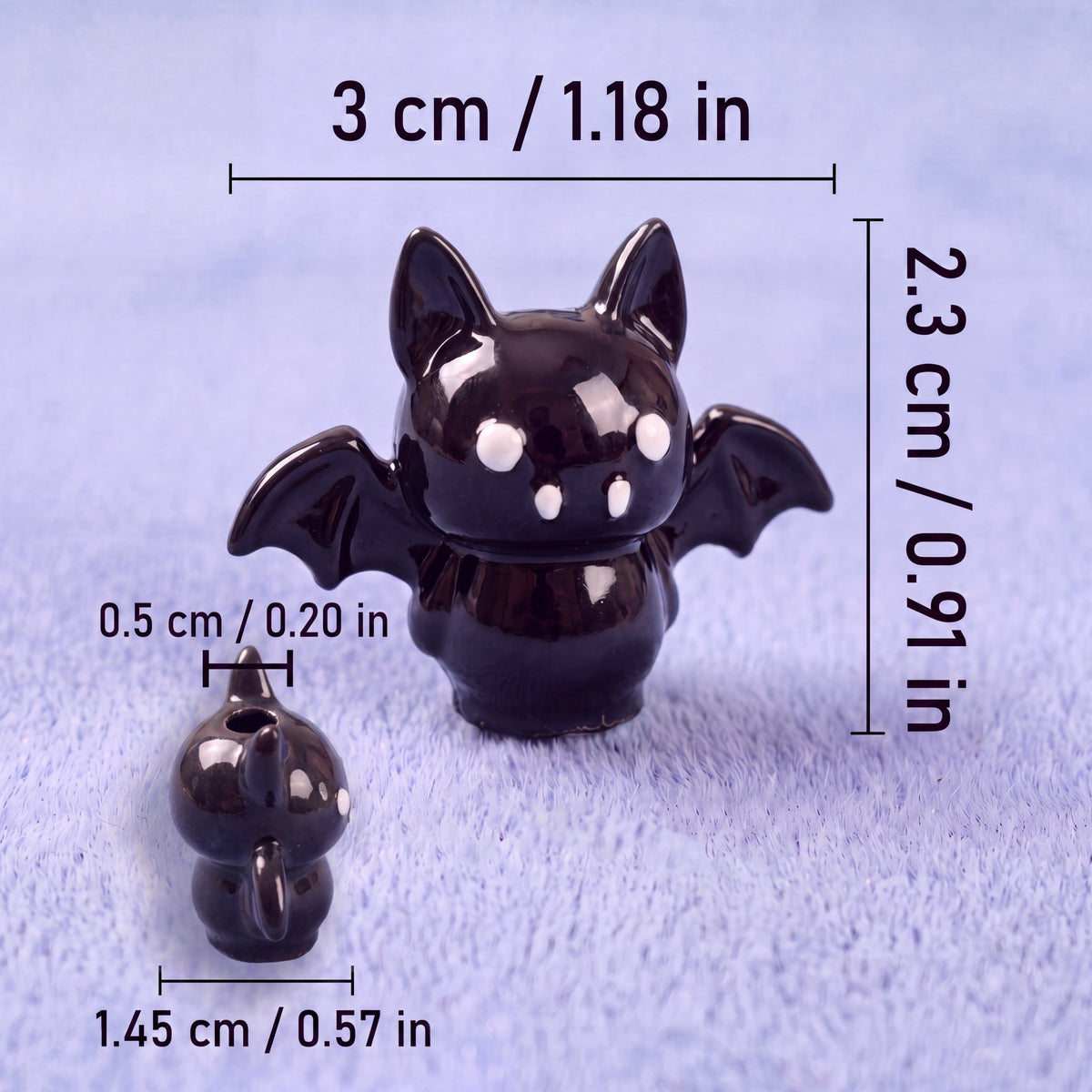 Hoodie Charms Bat Pop – Perles de cordon - Hoodie Charms -