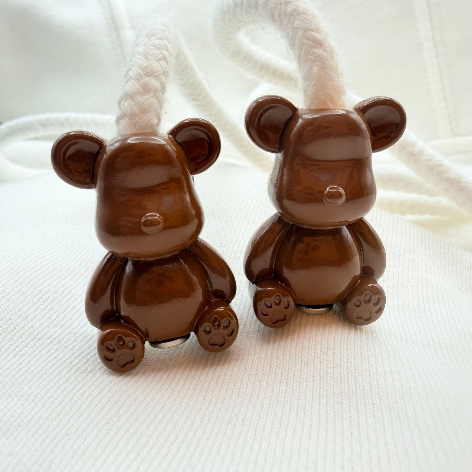 Hoodie Charms – Bubble Bear - Perles de Hoodie - Hoodie Charms - Marron