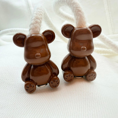 Hoodie Charms – Bubble Bear - Perles de Hoodie - Hoodie Charms - Marron