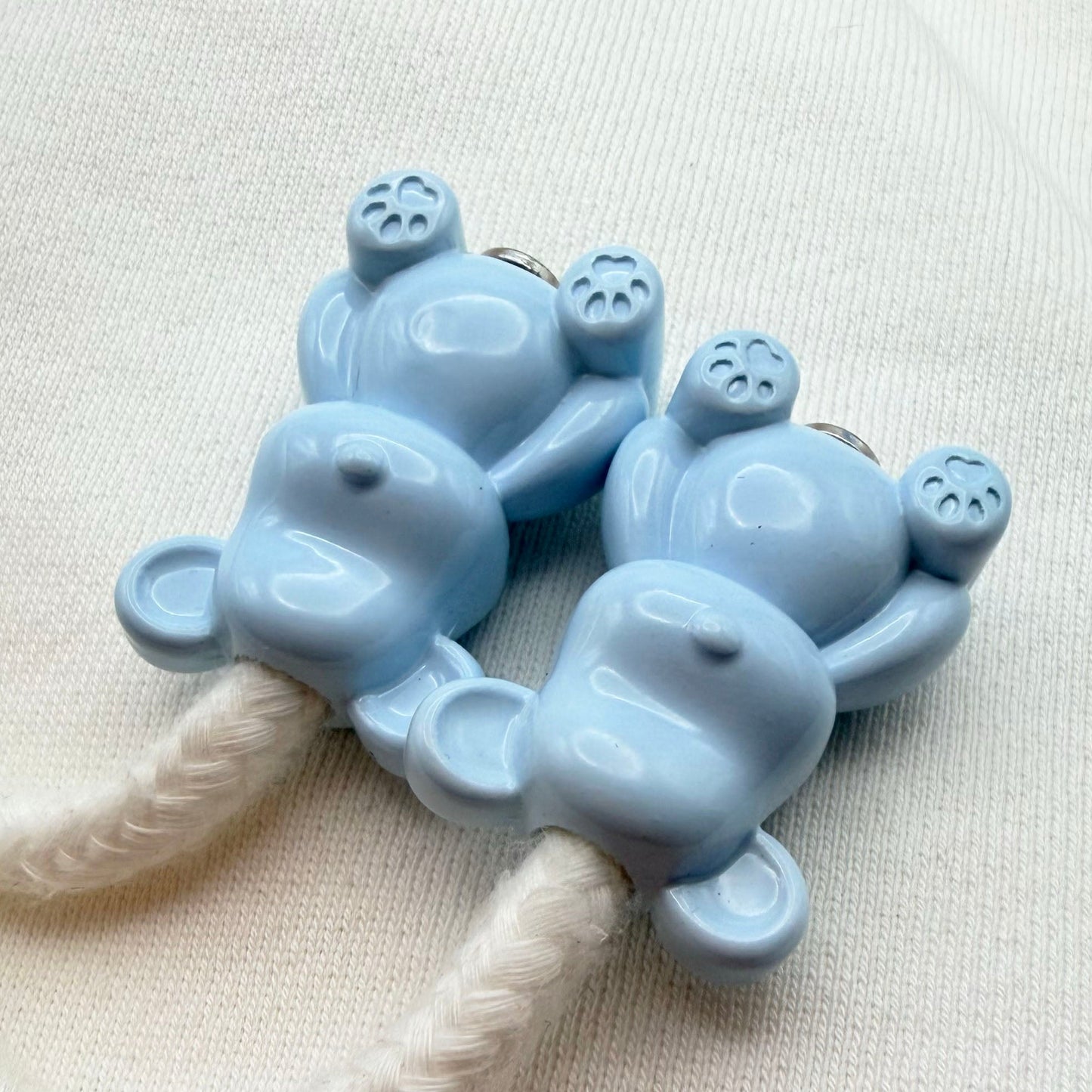 Hoodie Charms – Bubble Bear - Perles de Hoodie - Hoodie Charms - Marron
