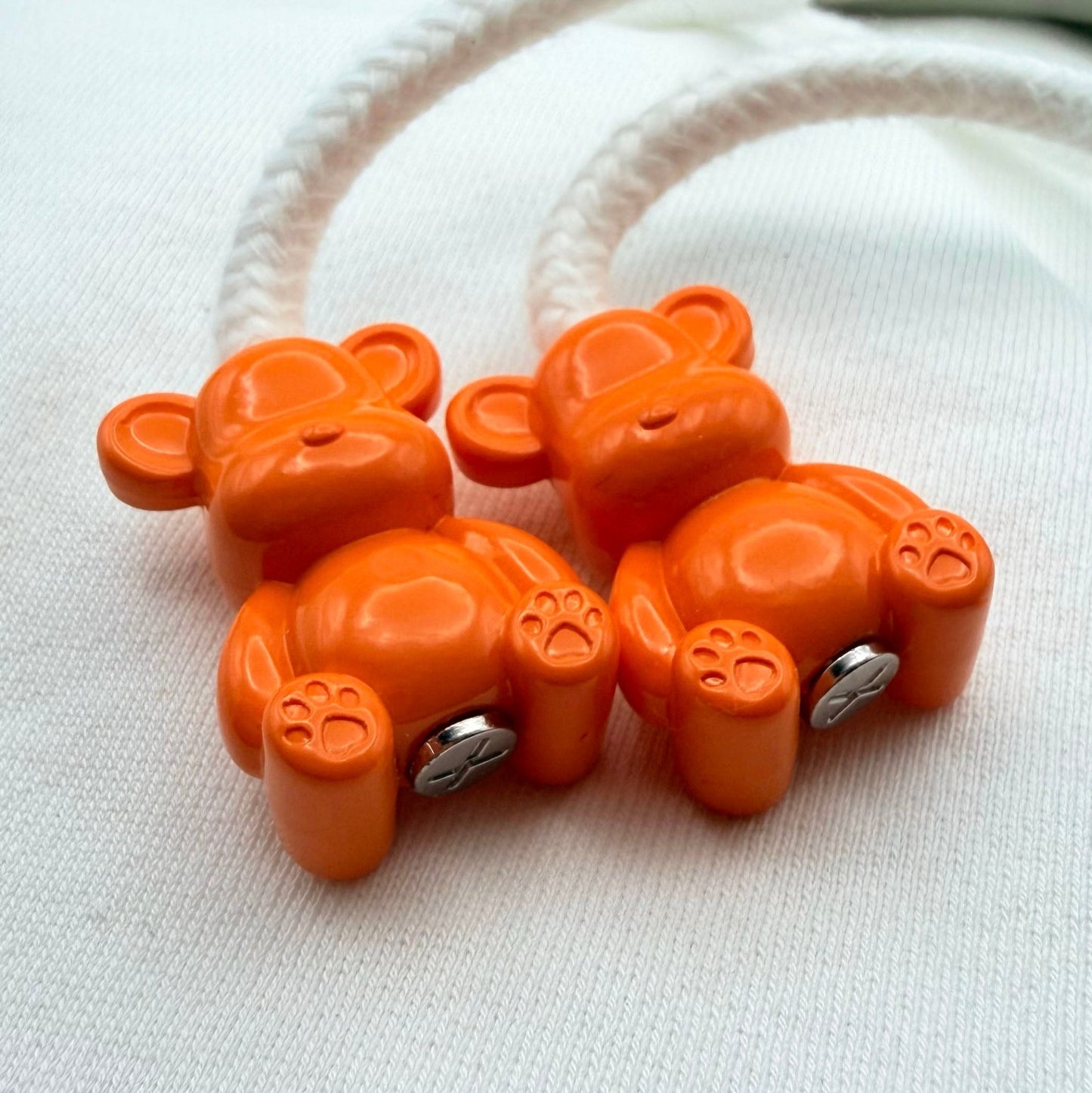 Hoodie Charms – Bubble Bear - Perles de Hoodie - Hoodie Charms - Marron