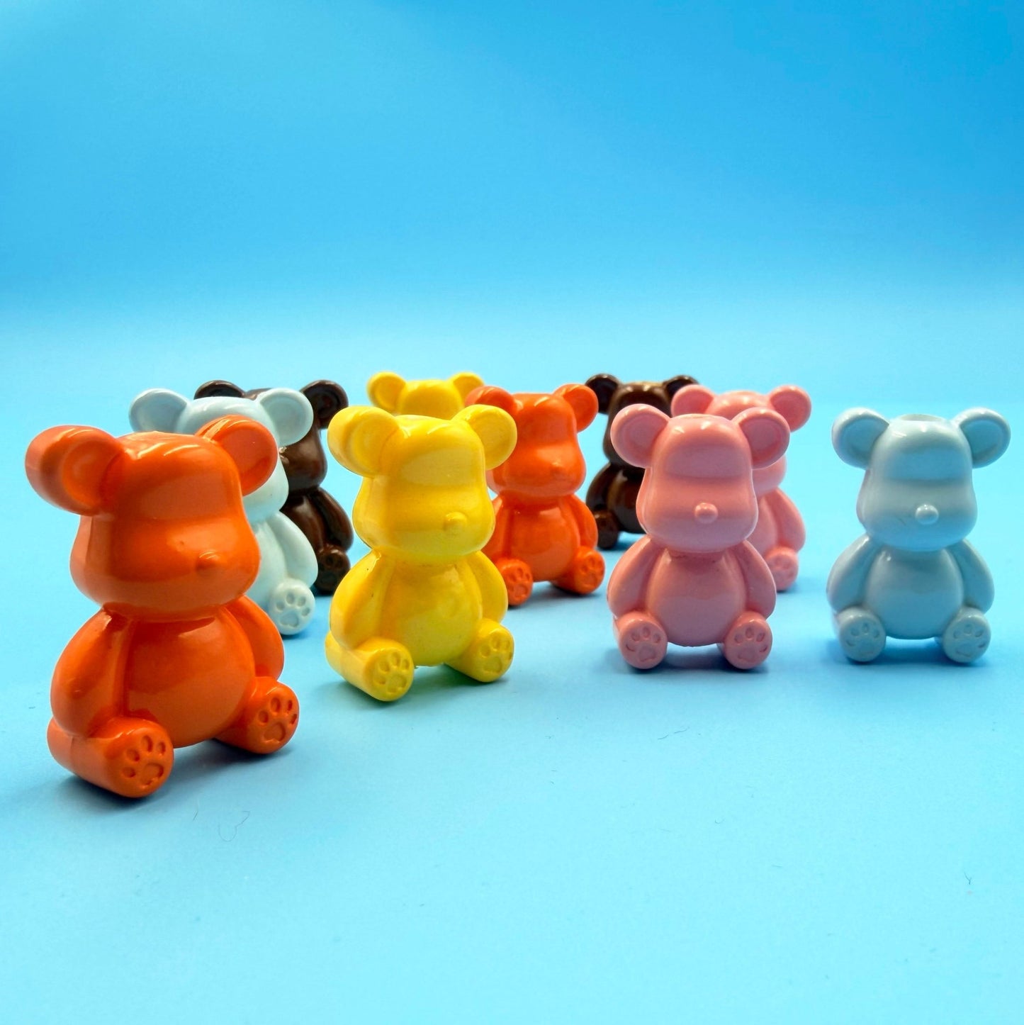 Hoodie Charms – Bubble Bear - Perles de Hoodie - Hoodie Charms - Marron