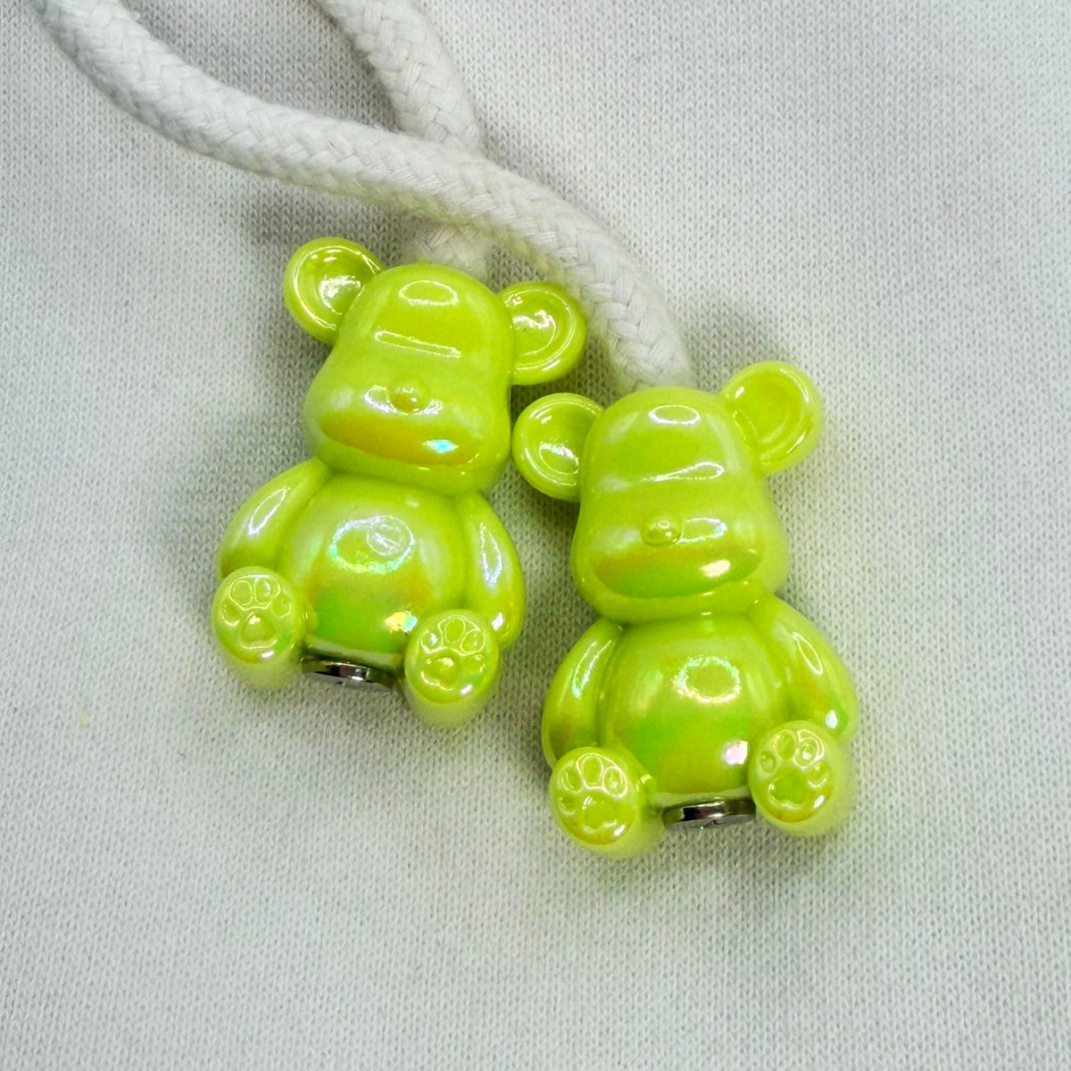 Hoodie Charms – Bubble Bear - Perles de Hoodie - Hoodie Charms - UV GREEN