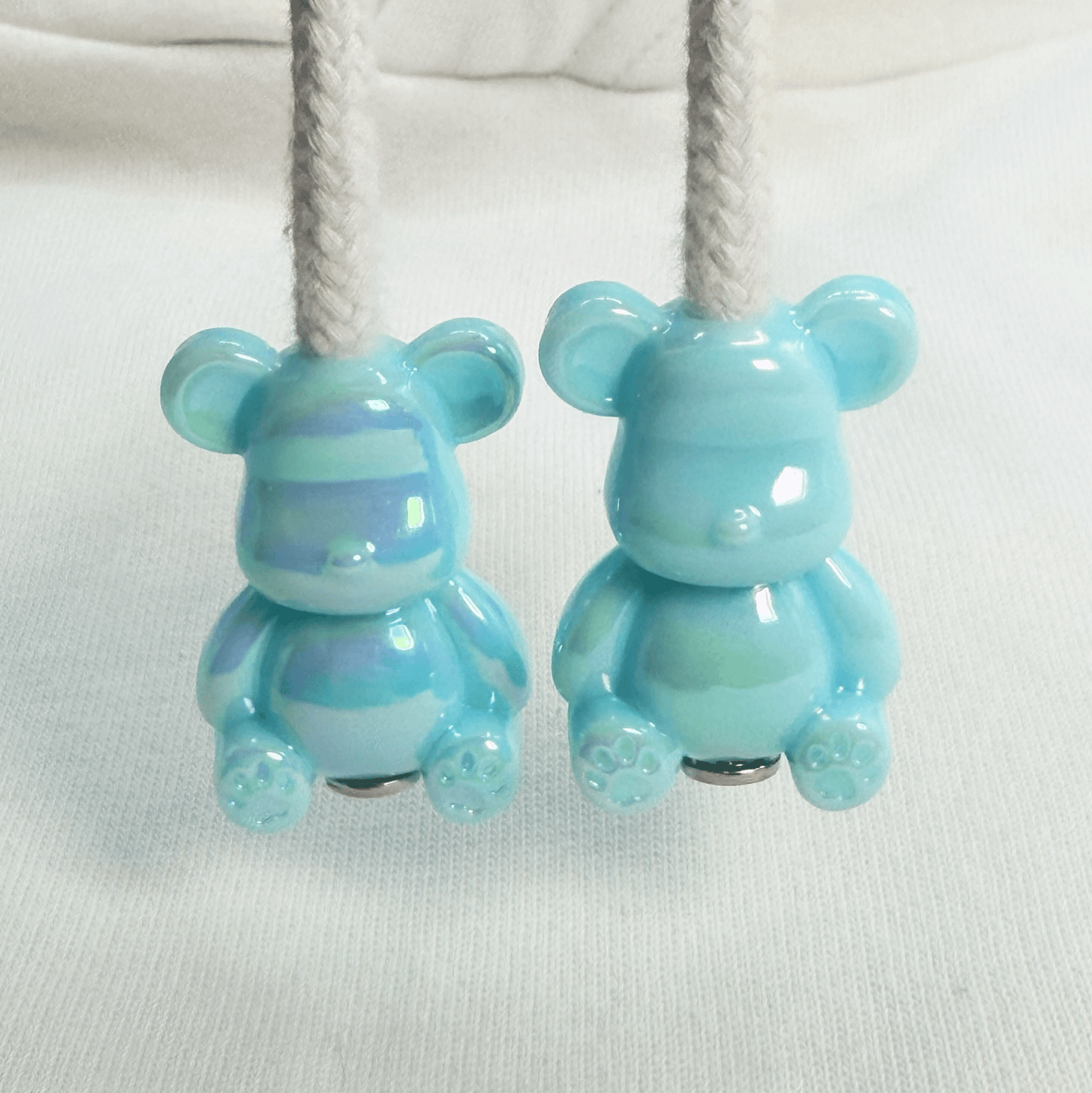 Hoodie Charms – Bubble Bear - Perles de Hoodie - Hoodie Charms - UV PURPLE
