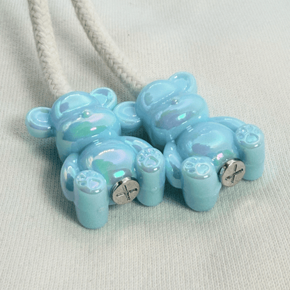 Hoodie Charms – Bubble Bear - Perles de Hoodie - Hoodie Charms - UV PURPLE