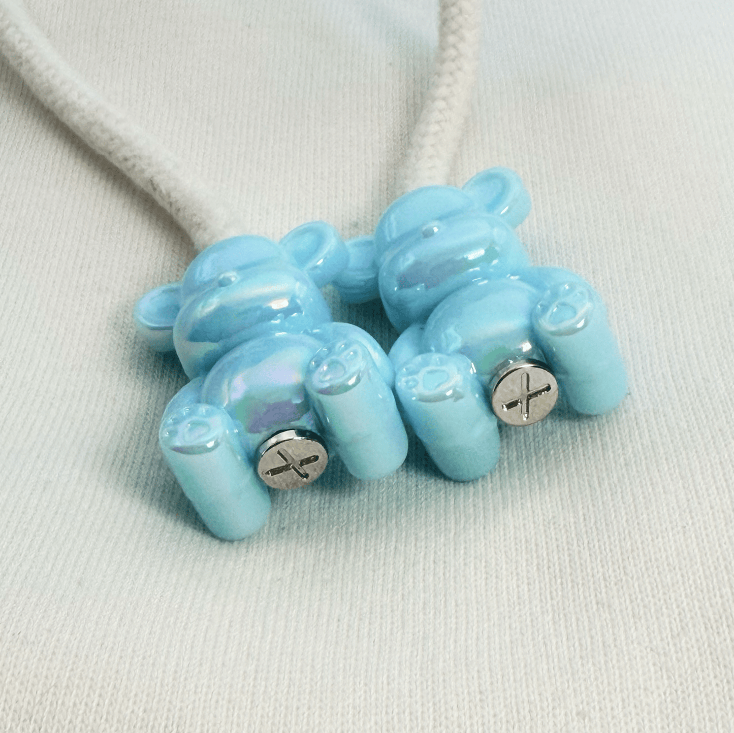Hoodie Charms – Bubble Bear - Perles de Hoodie - Hoodie Charms - UV PURPLE