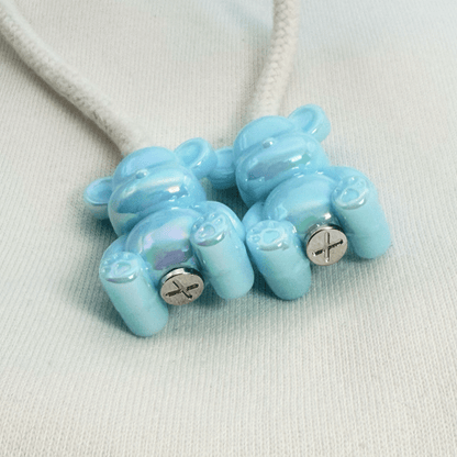 Hoodie Charms – Bubble Bear - Perles de Hoodie - Hoodie Charms - UV PURPLE