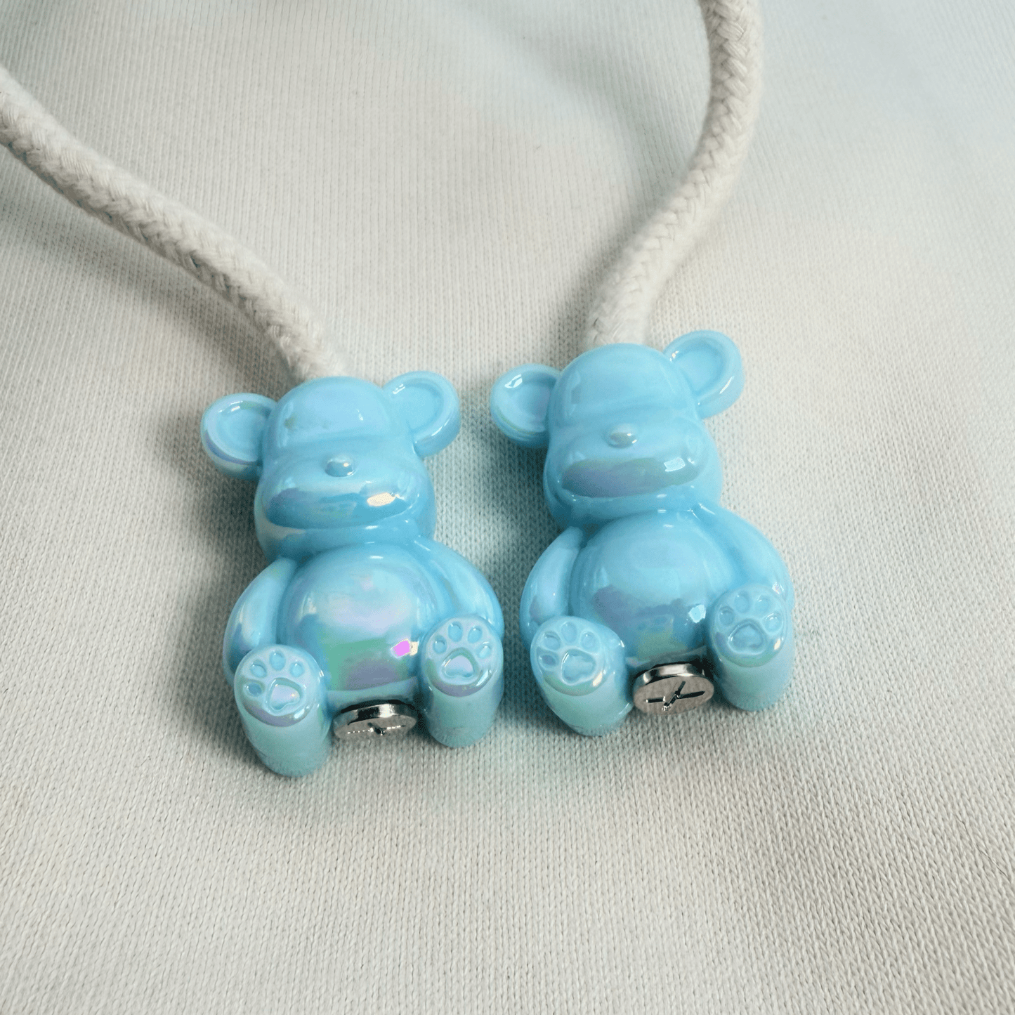 Hoodie Charms – Bubble Bear - Perles de Hoodie - Hoodie Charms - UV PURPLE