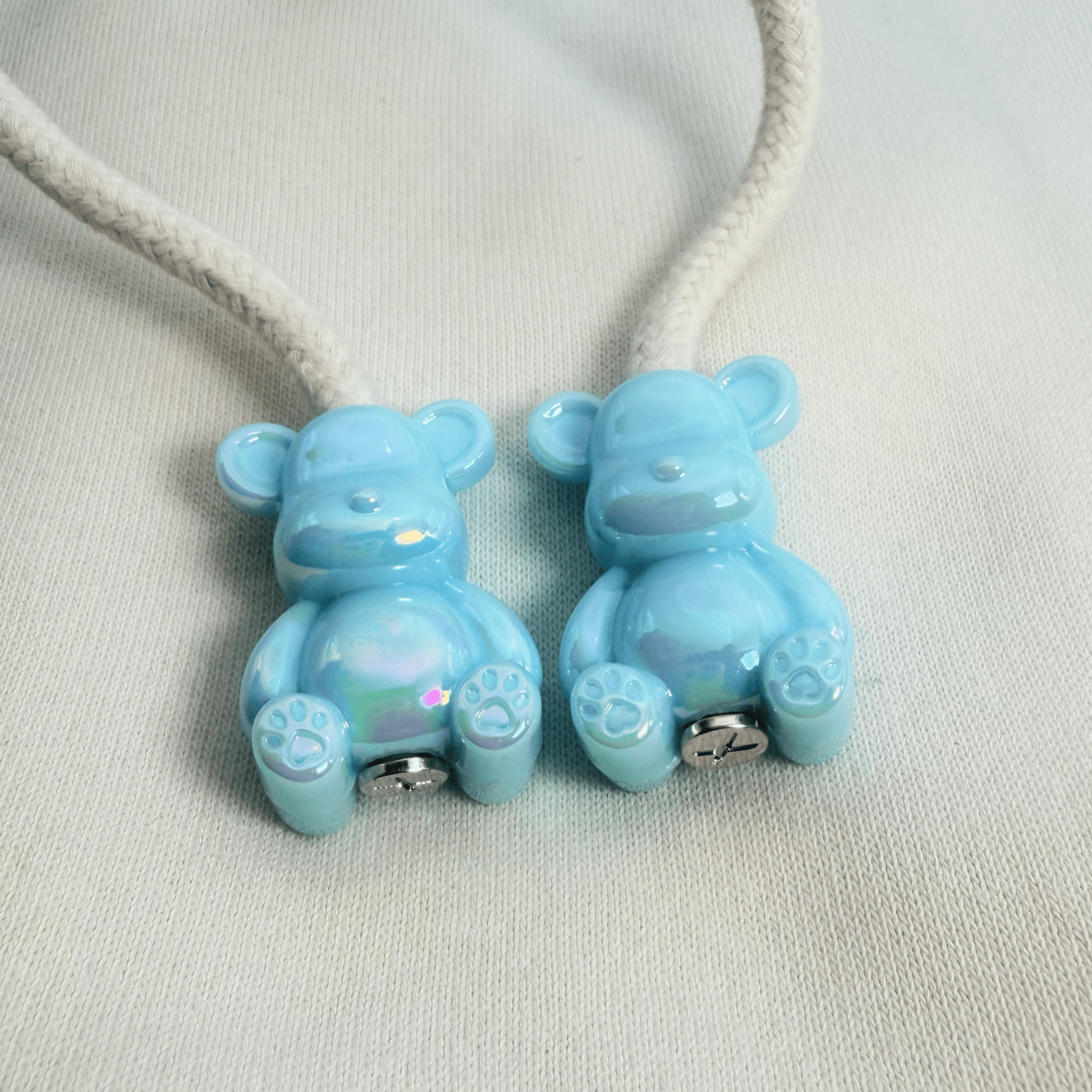 Hoodie Charms – Bubble Bear - Perles de Hoodie - Hoodie Charms - UV PURPLE