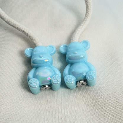 Hoodie Charms – Bubble Bear - Perles de Hoodie - Hoodie Charms - UV PURPLE