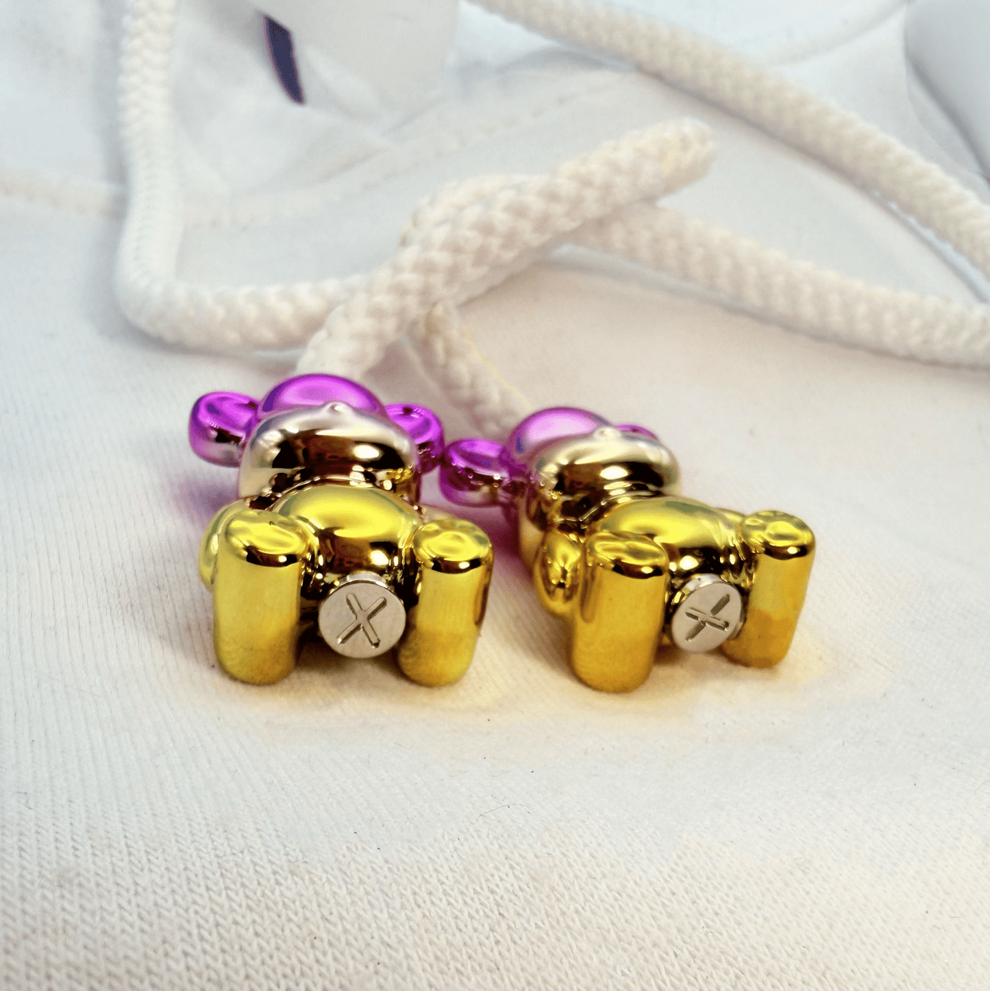 Hoodie Charms – Bubble Bear - Perles de Hoodie - Hoodie Charms - White