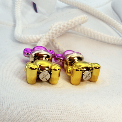 Hoodie Charms – Bubble Bear - Perles de Hoodie - Hoodie Charms - White