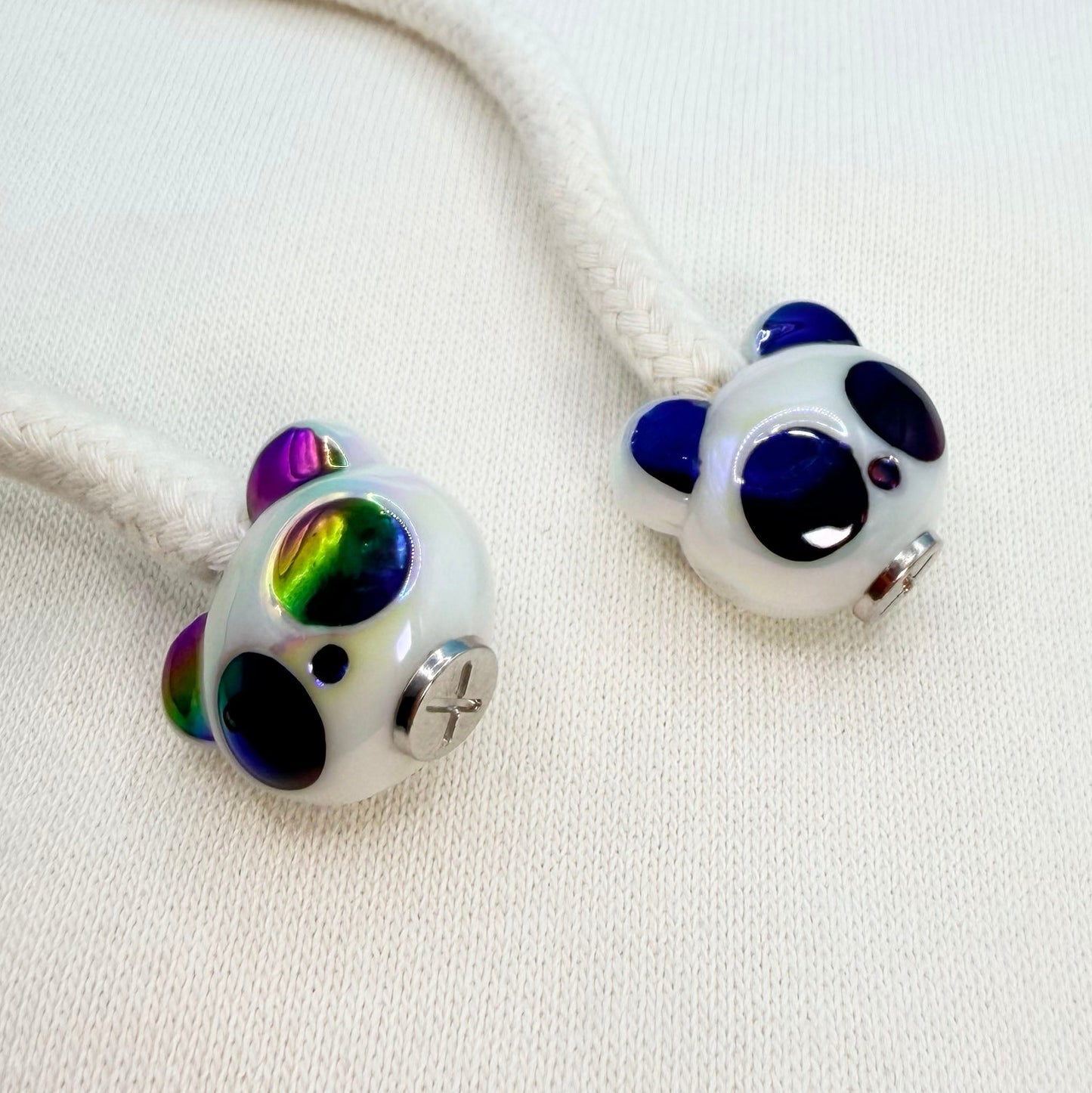 Hoodie Charms – Cosmo Panda – Perles de Hoodie - Hoodie Charms - Noir