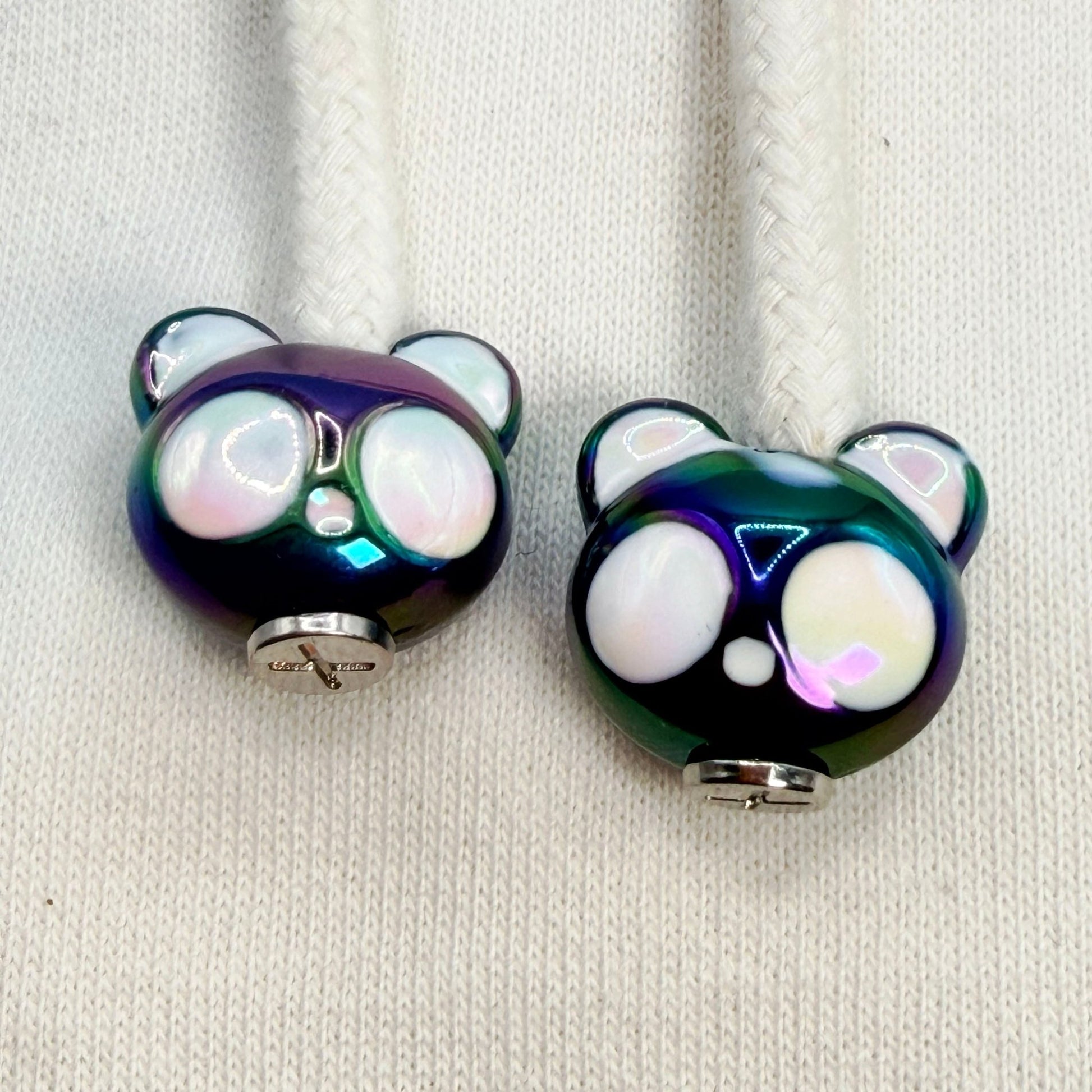 Hoodie Charms – Cosmo Panda – Perles de Hoodie - Hoodie Charms - Noir