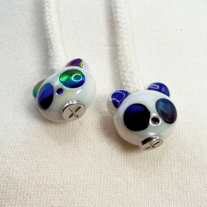 Hoodie Charms – Cosmo Panda – Perles de Hoodie - Hoodie Charms - Noir