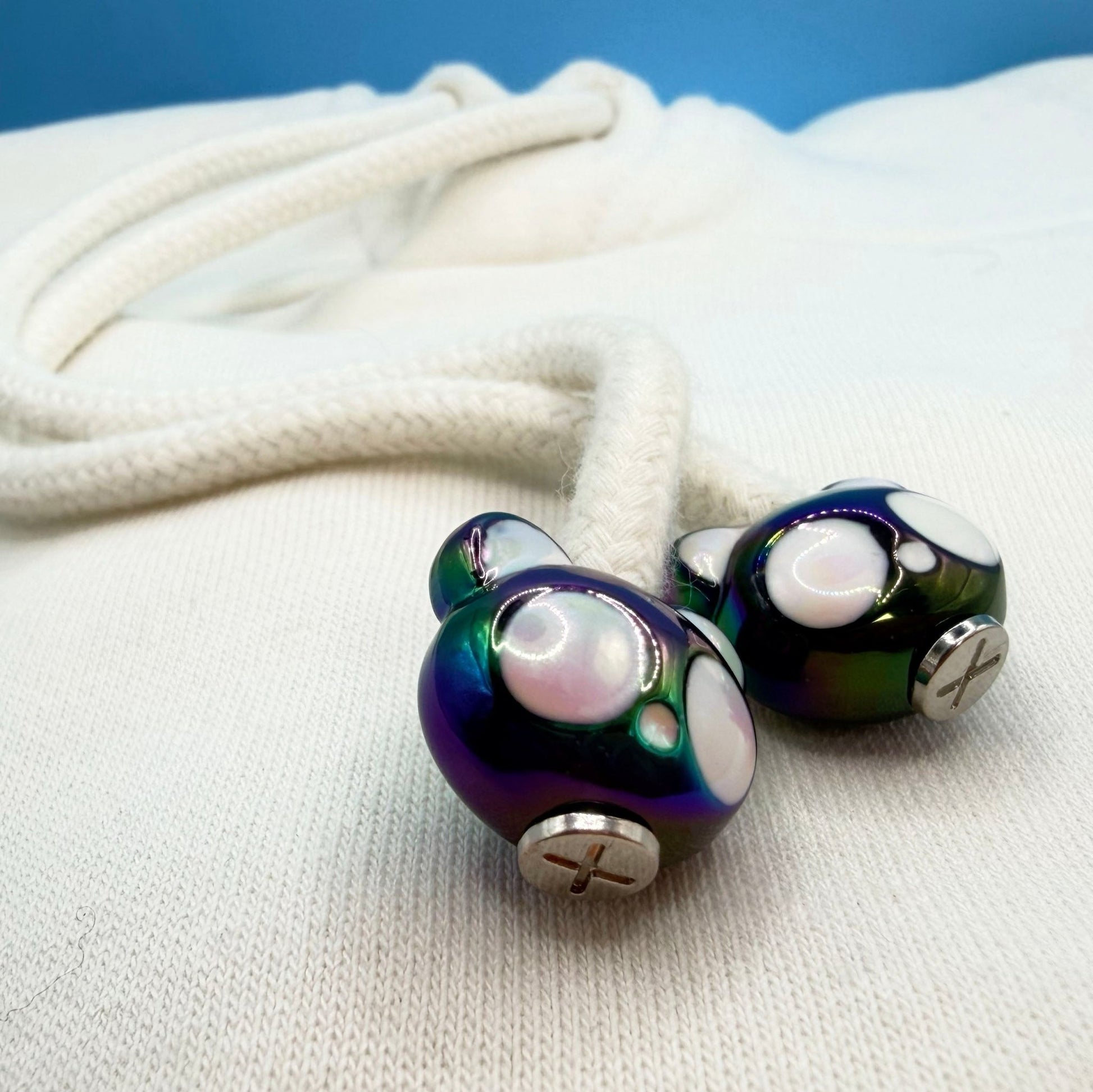 Hoodie Charms – Cosmo Panda – Perles de Hoodie - Hoodie Charms - Noir