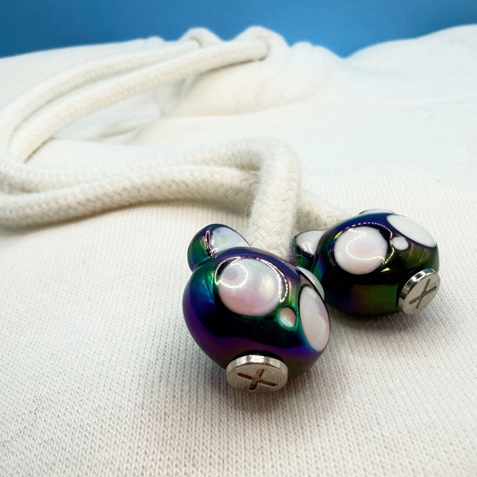 Hoodie Charms – Cosmo Panda – Perles de Hoodie - Hoodie Charms - Noir