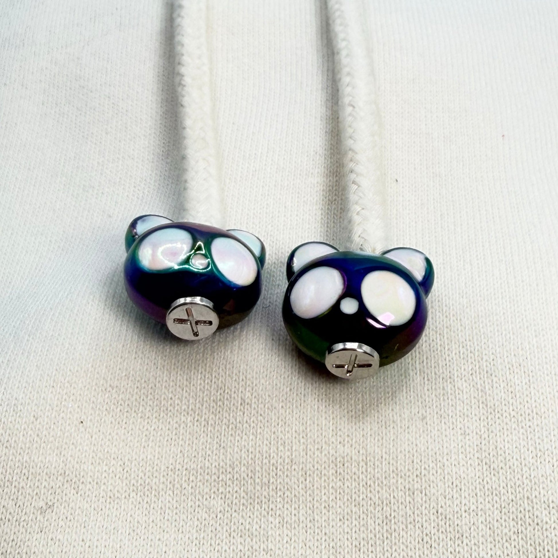 Hoodie Charms – Cosmo Panda – Perles de Hoodie - Hoodie Charms - Noir