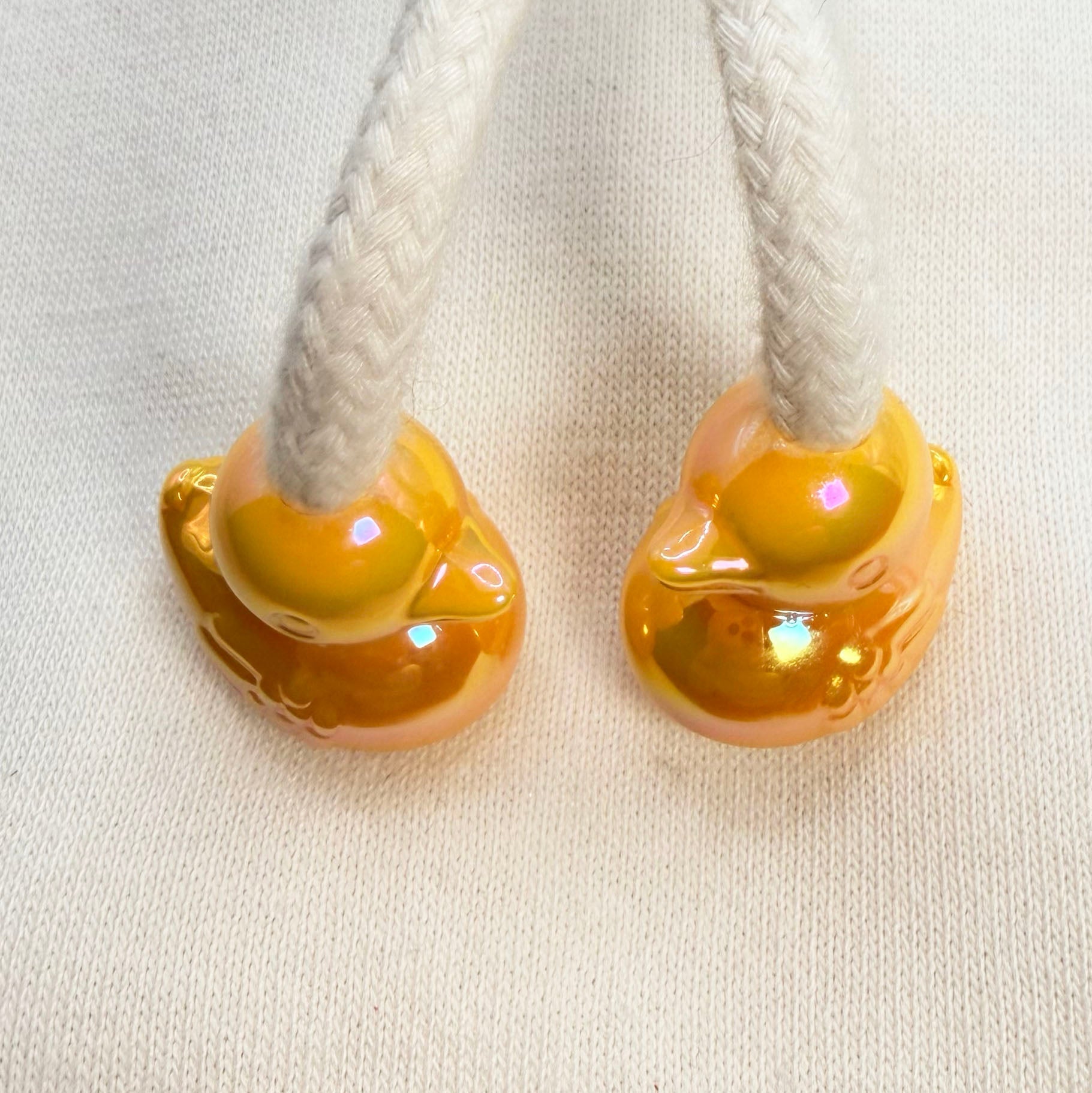 Hoodie Charms – Duck Pop – Perles de Hoodie - Hoodie Charms - White