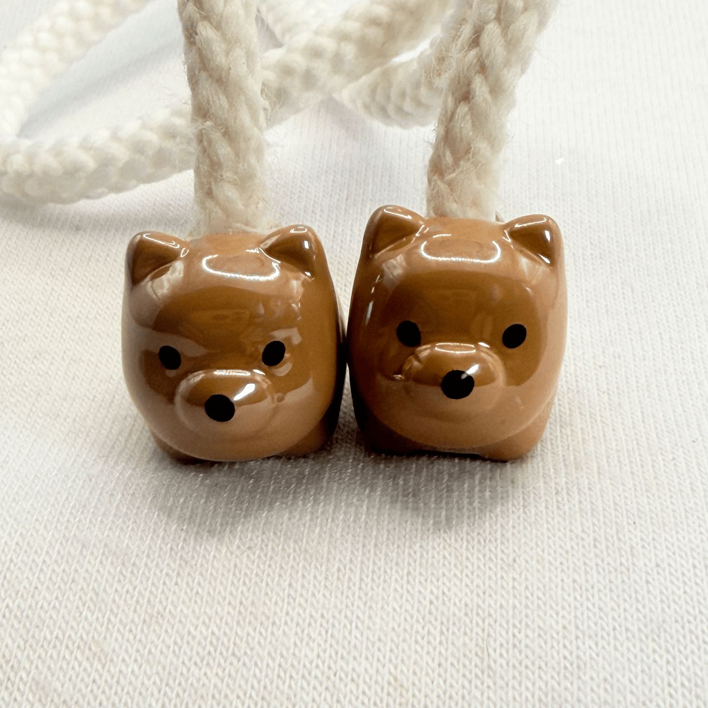 Hoodie Charms – Farm Friends – Perles de Hoodie - Hoodie Charms - Brown Puppy