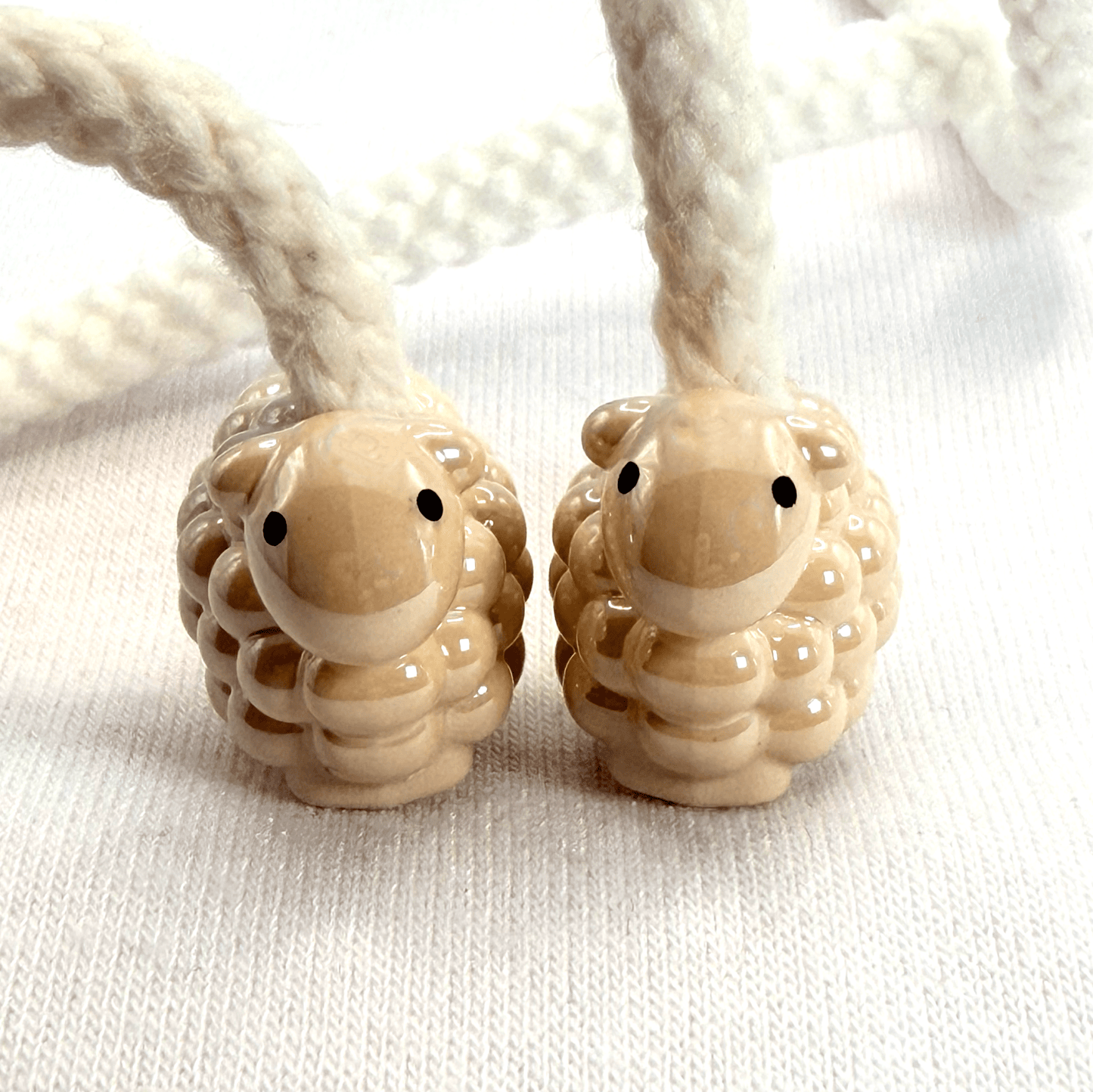 Hoodie Charms – Farm Friends – Perles de Hoodie - Hoodie Charms - Brown Sheep