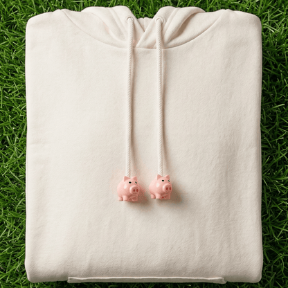 Hoodie Charms – Farm Friends – Perles de Hoodie - Hoodie Charms - Piggy