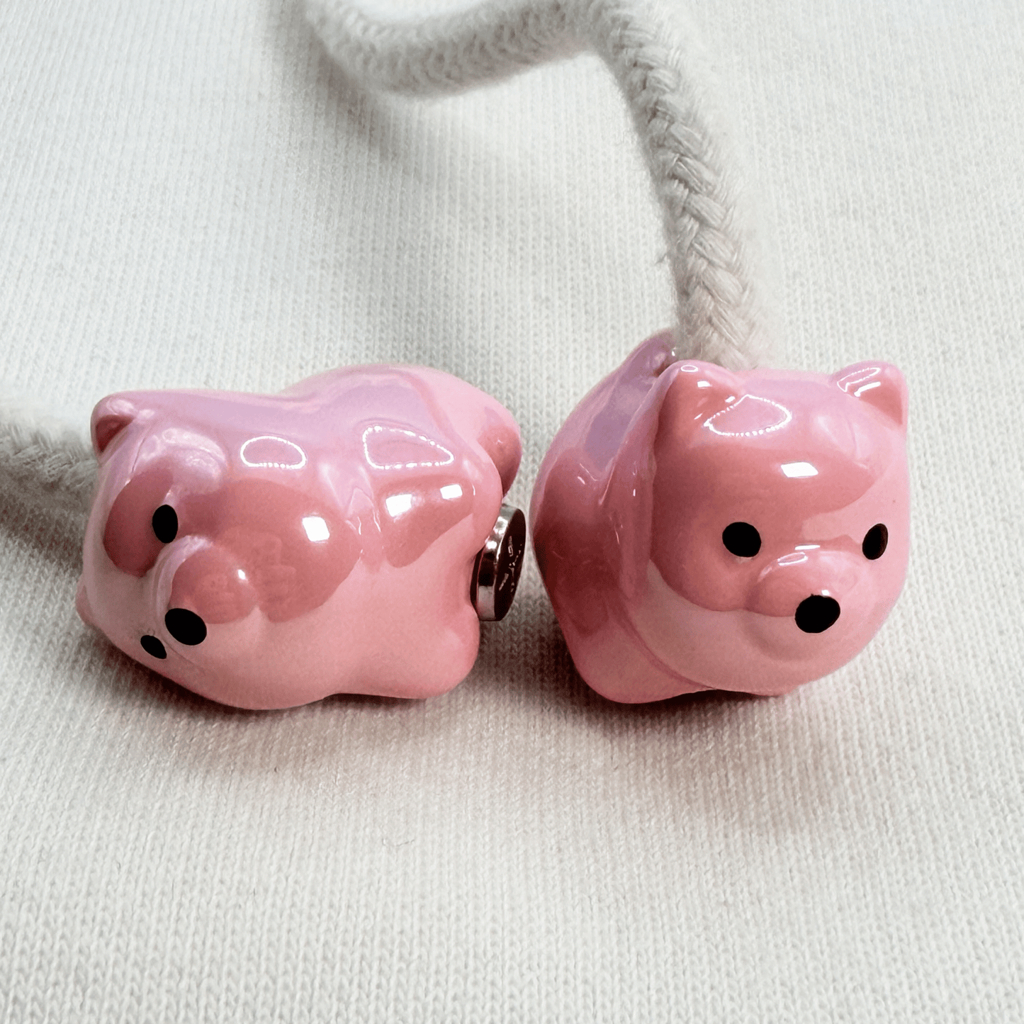 Hoodie Charms – Farm Friends – Perles de Hoodie - Hoodie Charms - Pink Puppy