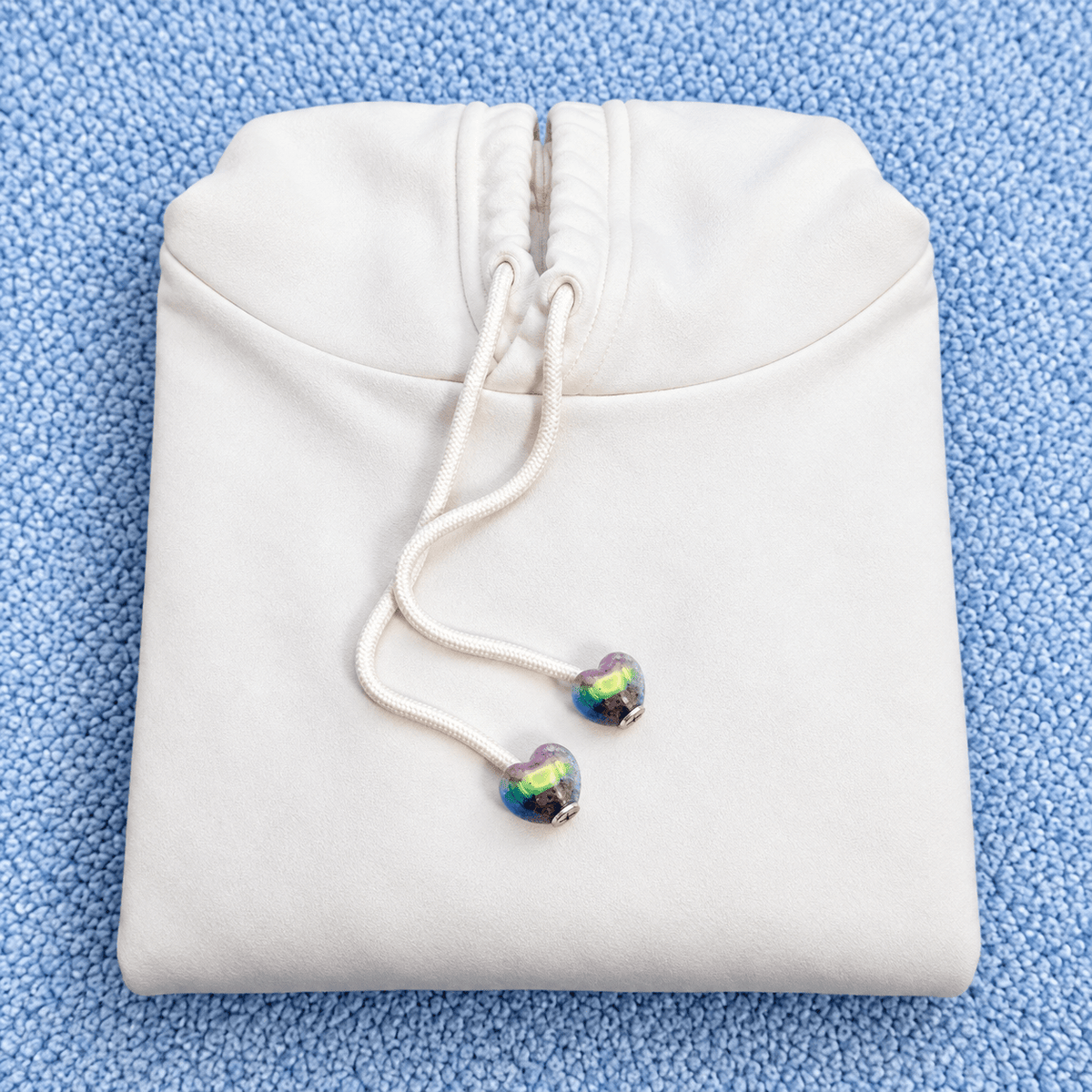 Hoodie Charms- Frost Heart – Perles de hoodie - Hoodie Charms - Violet