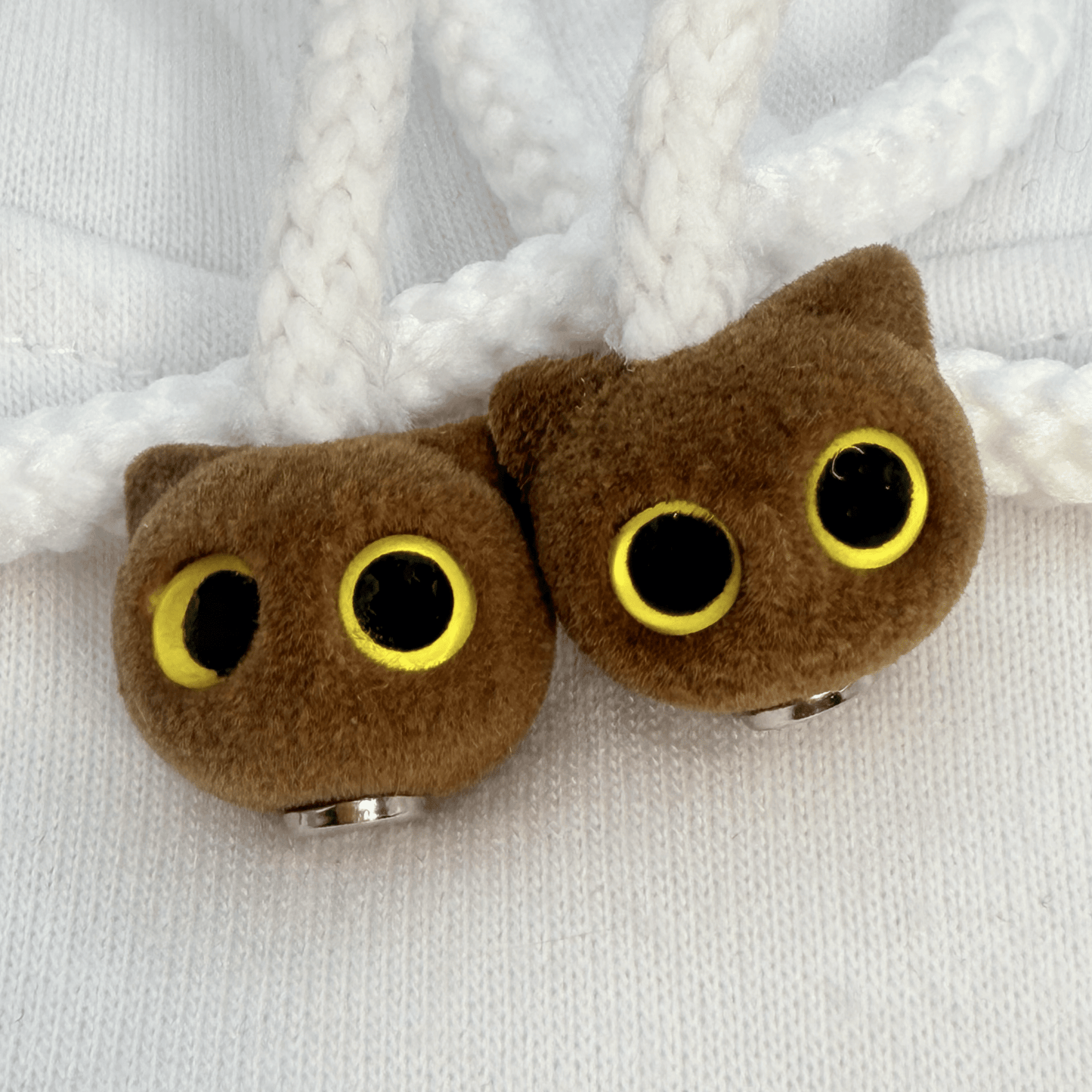 Hoodie Charms® – Kitty Pop – Perles de Hoodie - Hoodie Charms - Marron