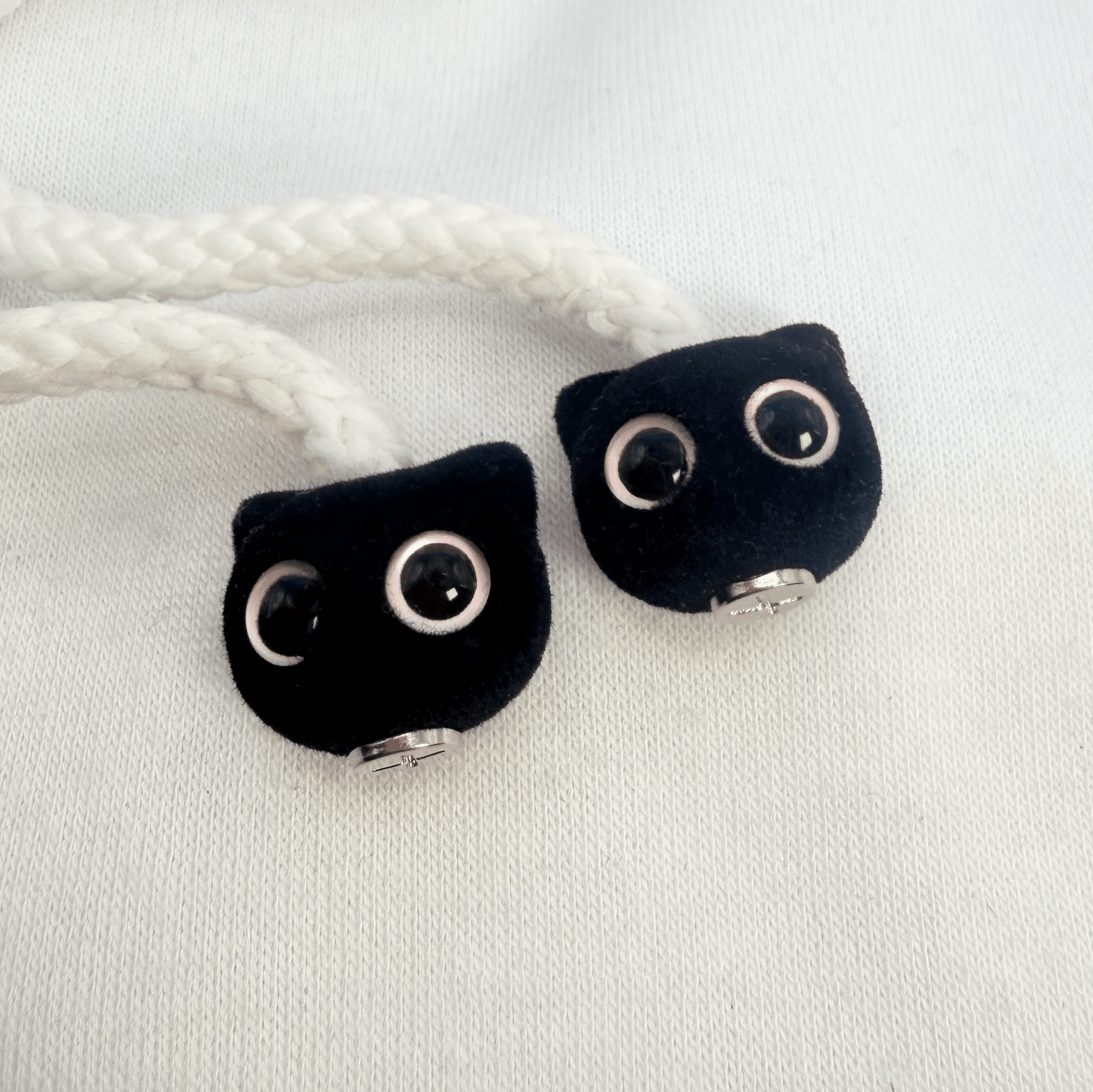 Hoodie Charms® – Kitty Pop – Perles de Hoodie - Hoodie Charms - Noir