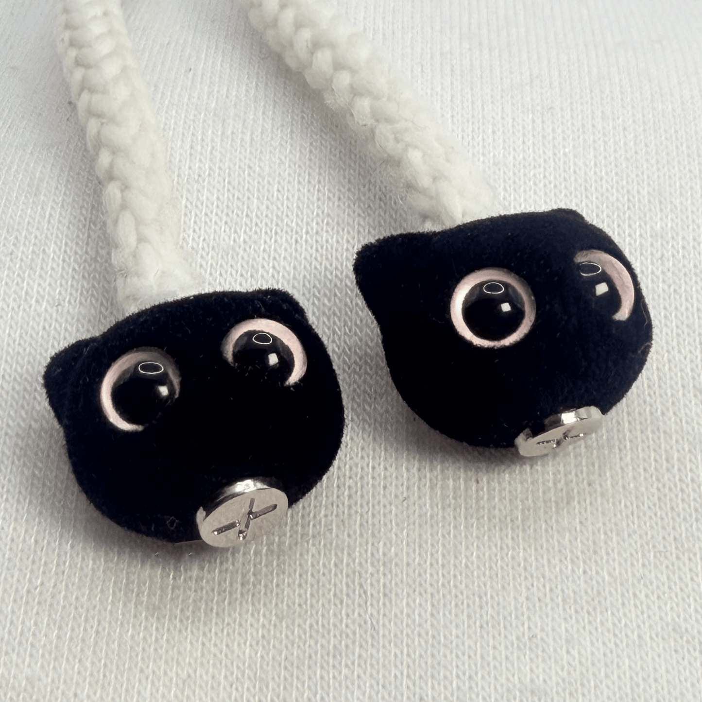 Hoodie Charms® – Kitty Pop – Perles de Hoodie - Hoodie Charms - Noir