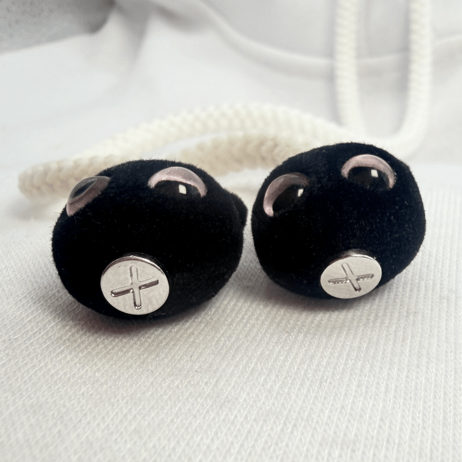Hoodie Charms® – Kitty Pop – Perles de Hoodie - Hoodie Charms - Noir