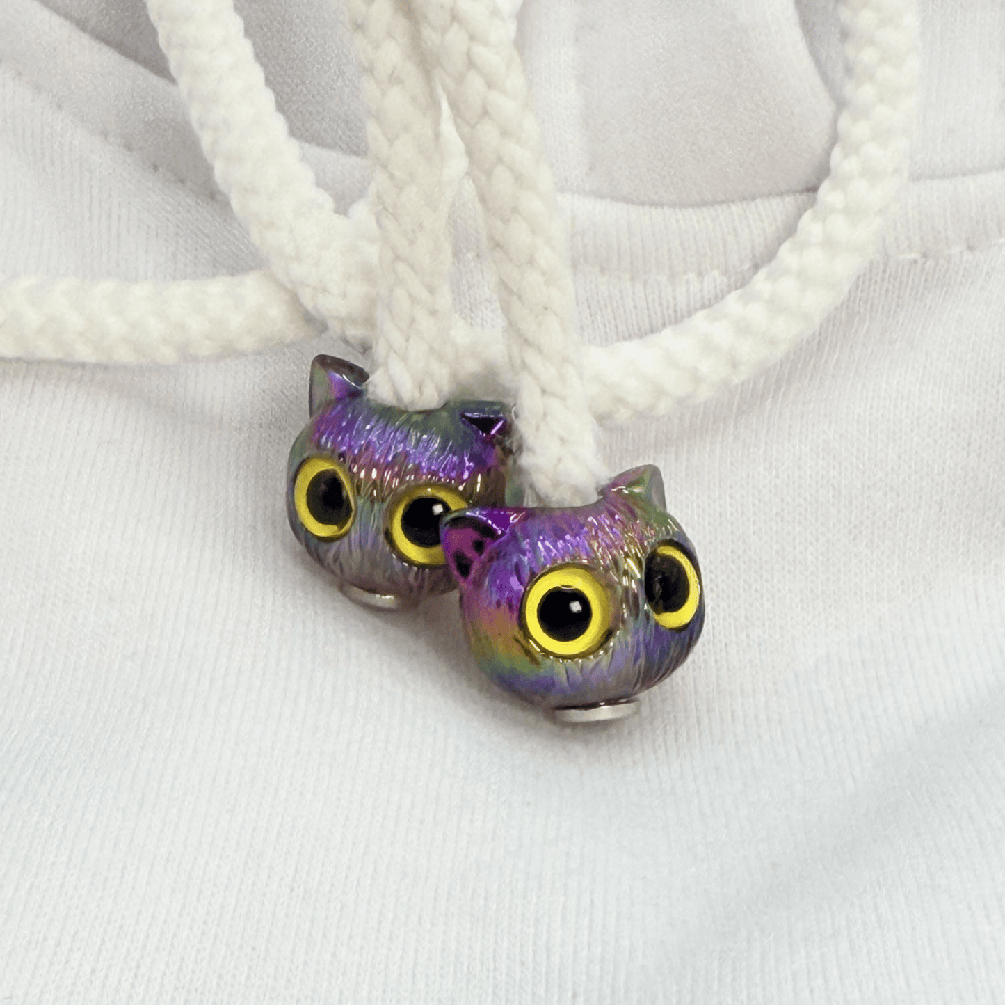 Hoodie Charms® – Kitty Pop – Perles de Hoodie - Hoodie Charms - Petrol