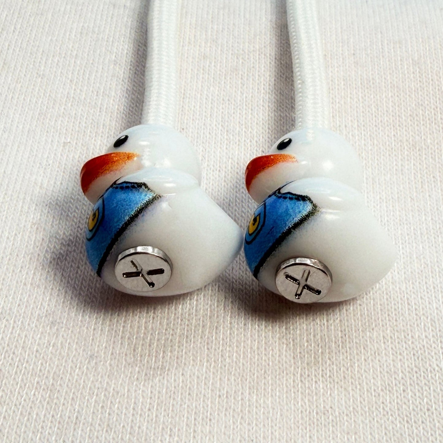 HOODIE CHARMS® – Lucky Duck – Perles de Hoodie - Hoodie Charms - Blanc Transparant