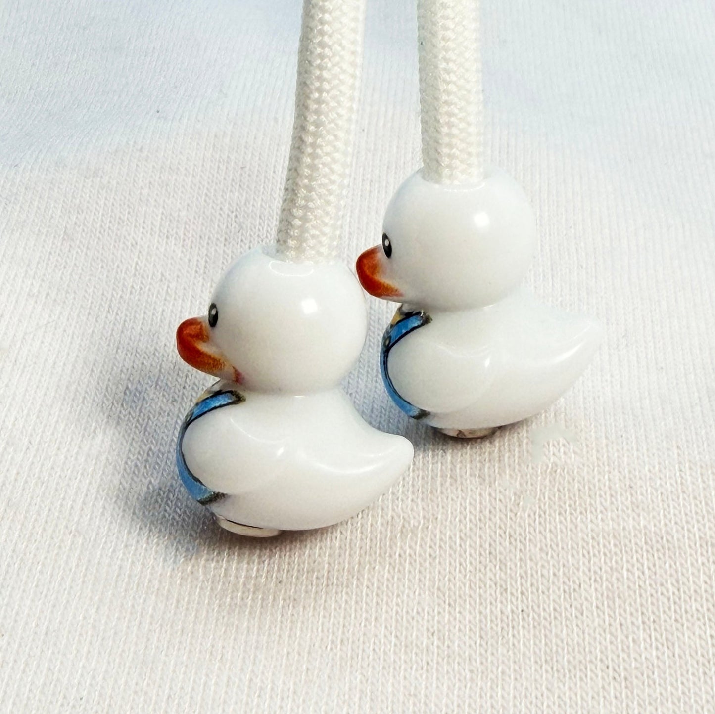 HOODIE CHARMS® – Lucky Duck – Perles de Hoodie - Hoodie Charms - Blanc Transparant