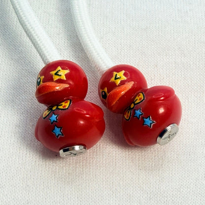 HOODIE CHARMS® – Lucky Duck – Perles de Hoodie - Hoodie Charms - Bleu Ciel