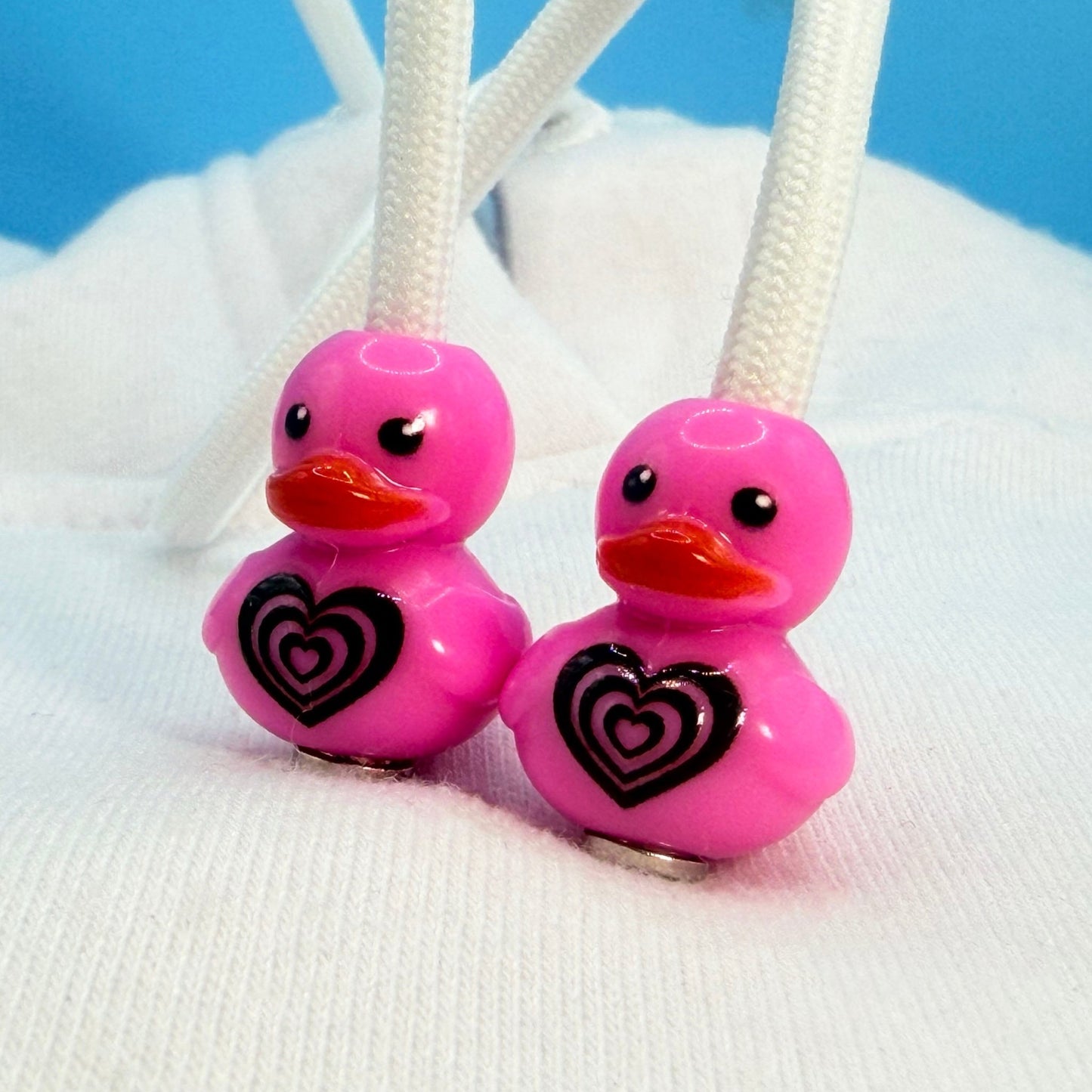 HOODIE CHARMS® – Lucky Duck – Perles de Hoodie - Hoodie Charms - Bleu Ciel