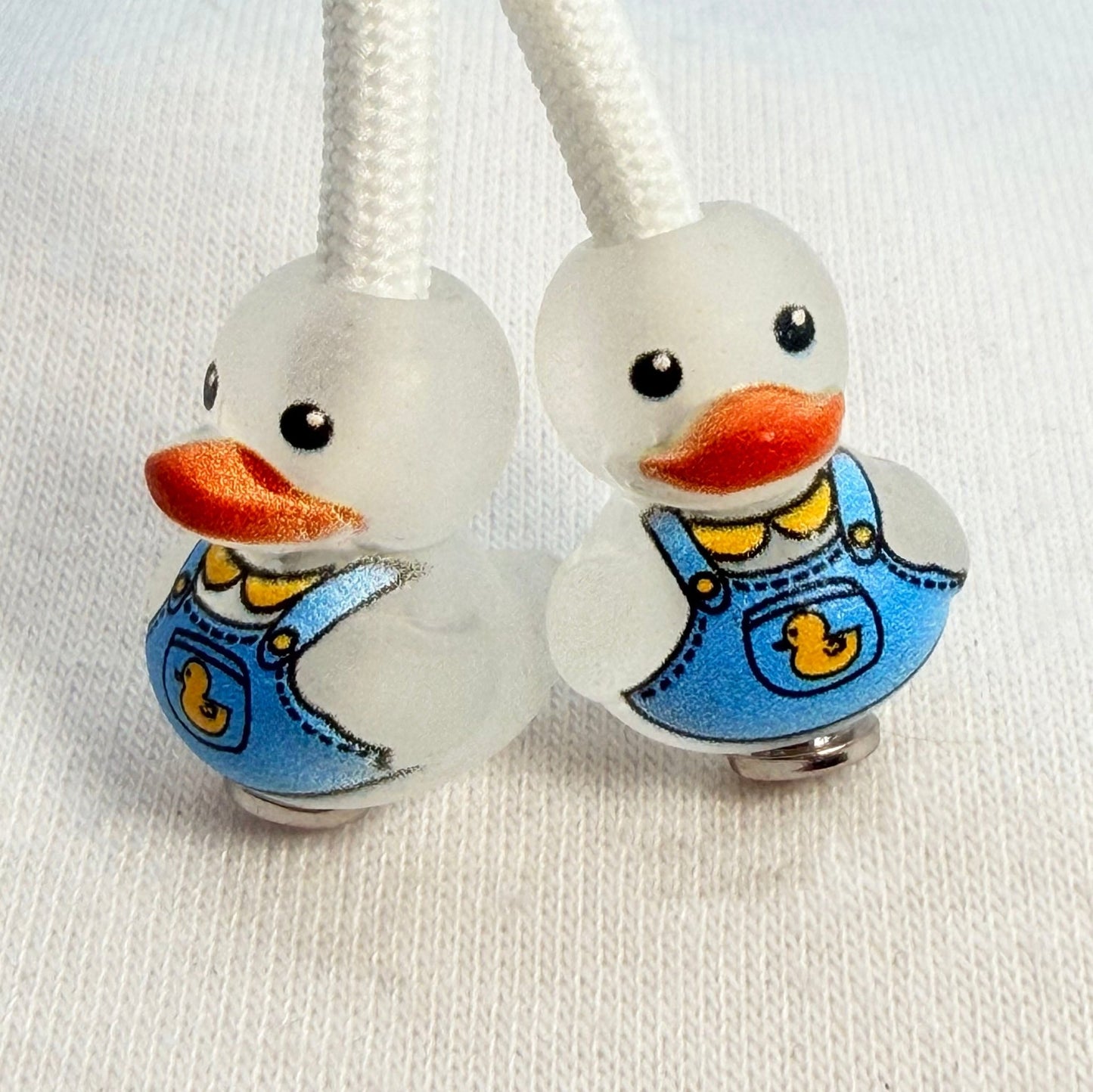 HOODIE CHARMS® – Lucky Duck – Perles de Hoodie - Hoodie Charms - Bleu Ciel