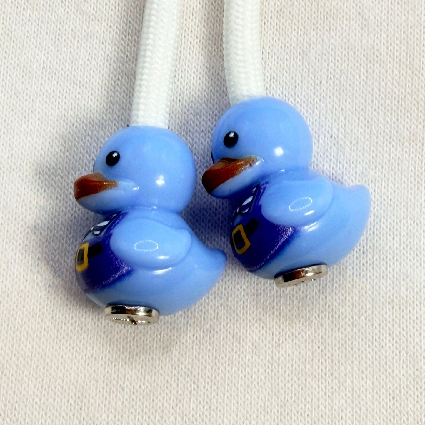 HOODIE CHARMS® – Lucky Duck – Perles de Hoodie - Hoodie Charms - Bleu Ciel